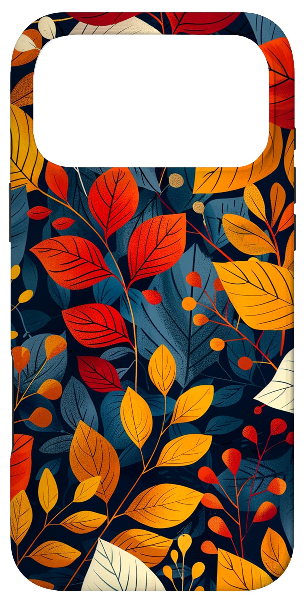 Leaves Pattern Plants Case for iPhone 16 Pro Max