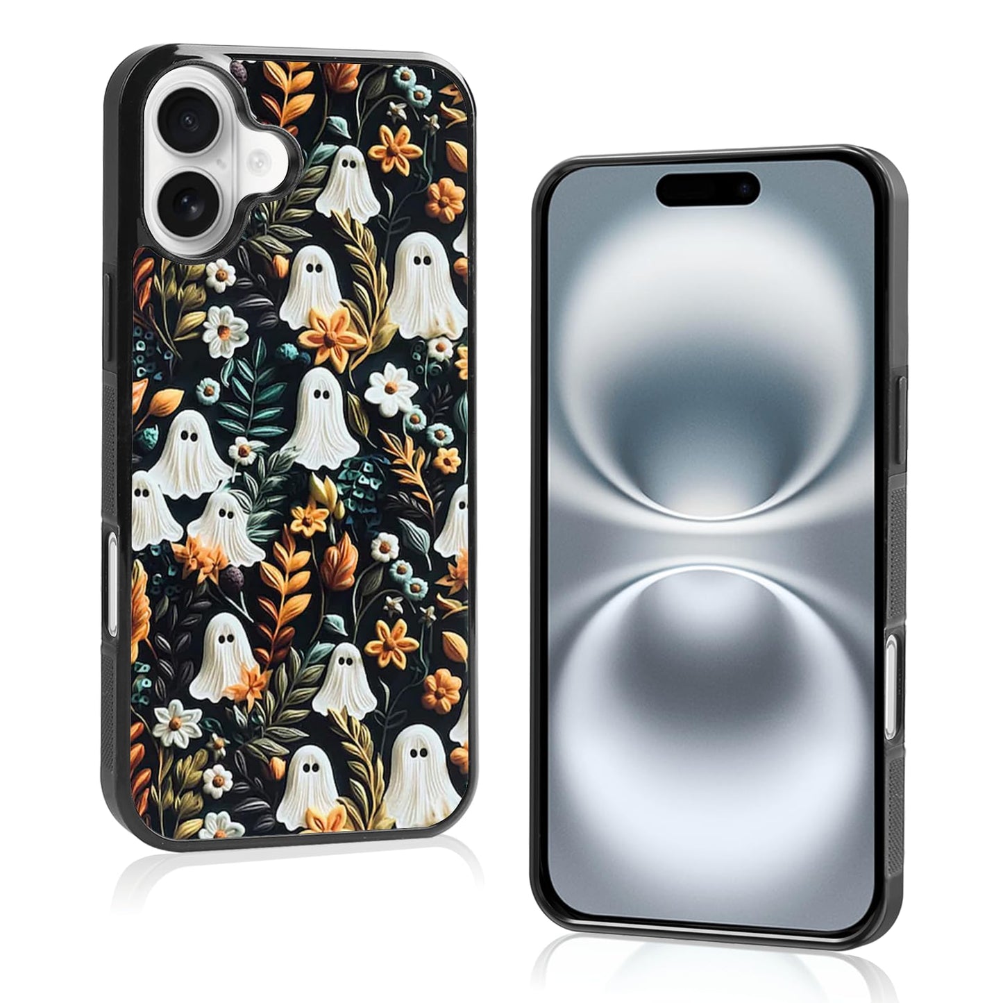 Cute Christmas Tree Bow Phone Case: Kawaii Winter Non-Slip Design Compatible with iPhone 13./14 Case for Women & Girl（14）
