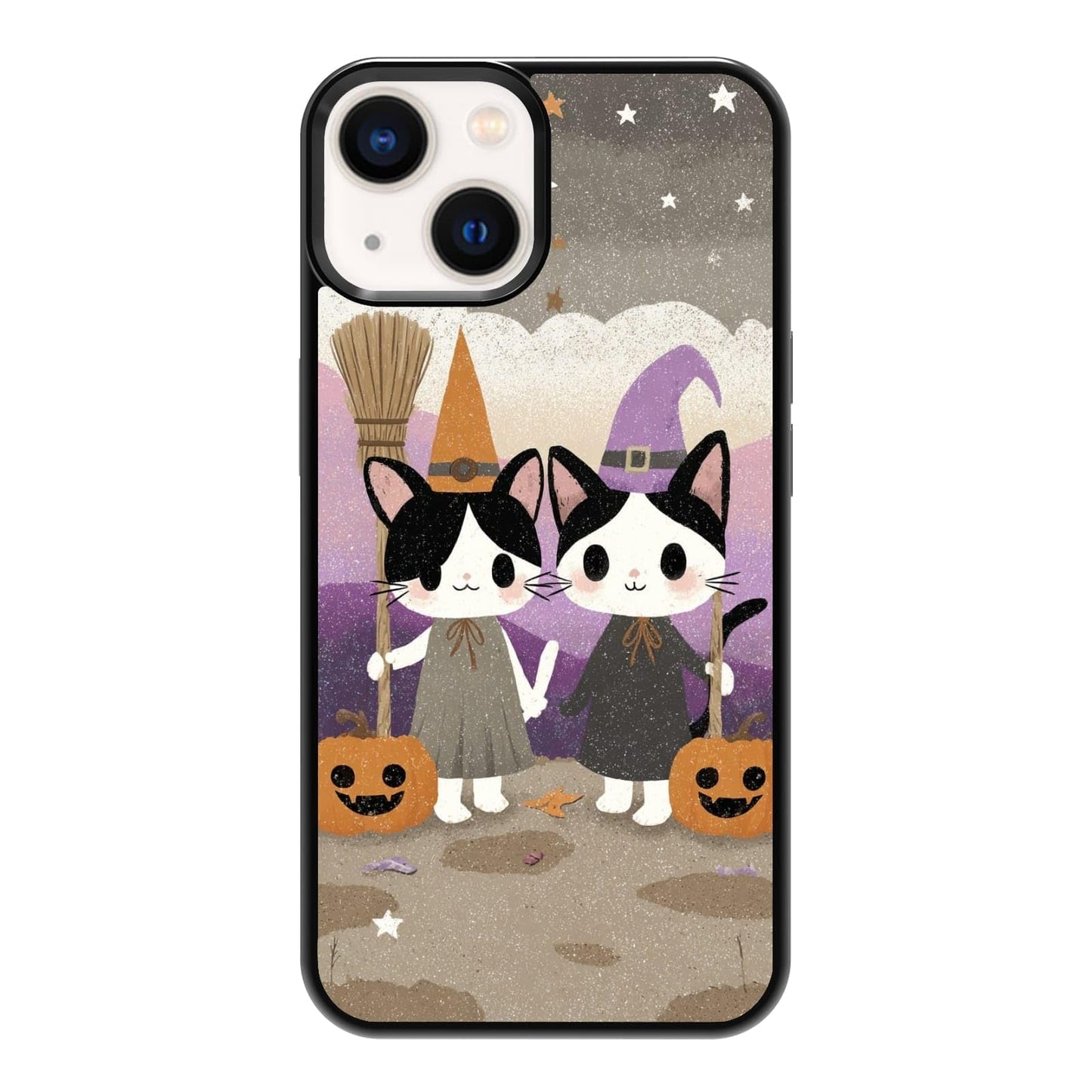 Plant Lover Black Cat Houseplants Indoor Garden Aesthetic Phone Case, Shockproof Protective Cover for iPhone 11 12 13 14 15 16 17 Pro Max Plus Mini XR 7 8 SE