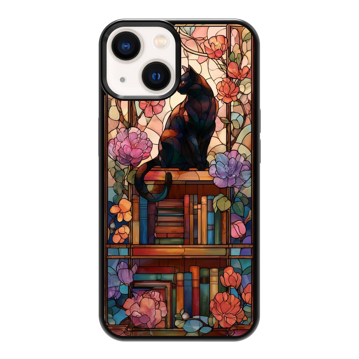 Vibrant Redwood Forest Path Wildflowers Nature Landscape Phone Case, Shockproof Protective Cover for iPhone 11 12 13 14 15 16 17 Pro Max Plus Mini XR 7 8 SE