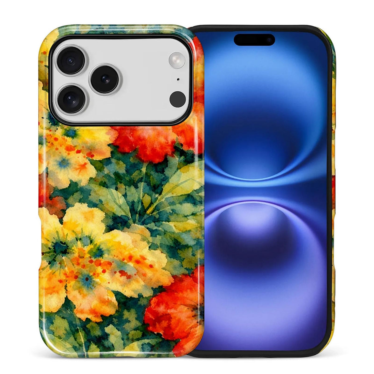 Case Compatible with iPhone 17 Pro,Double Layer Protection, Matte Finish, Anti-Drop and Anti-Fingerprint Armor -Yellow Striped Taco Vacation Sausage Dog Collage