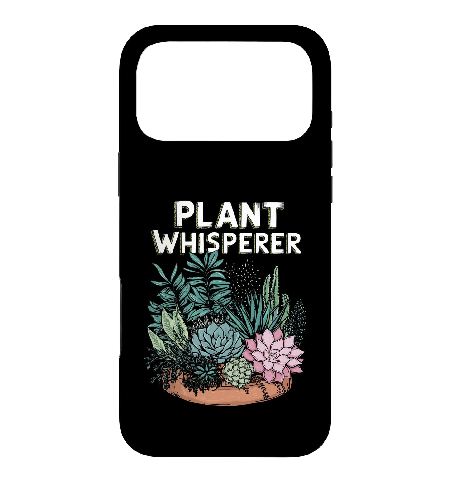 Retro Plant Whisperer Nature Case for iPhone 15