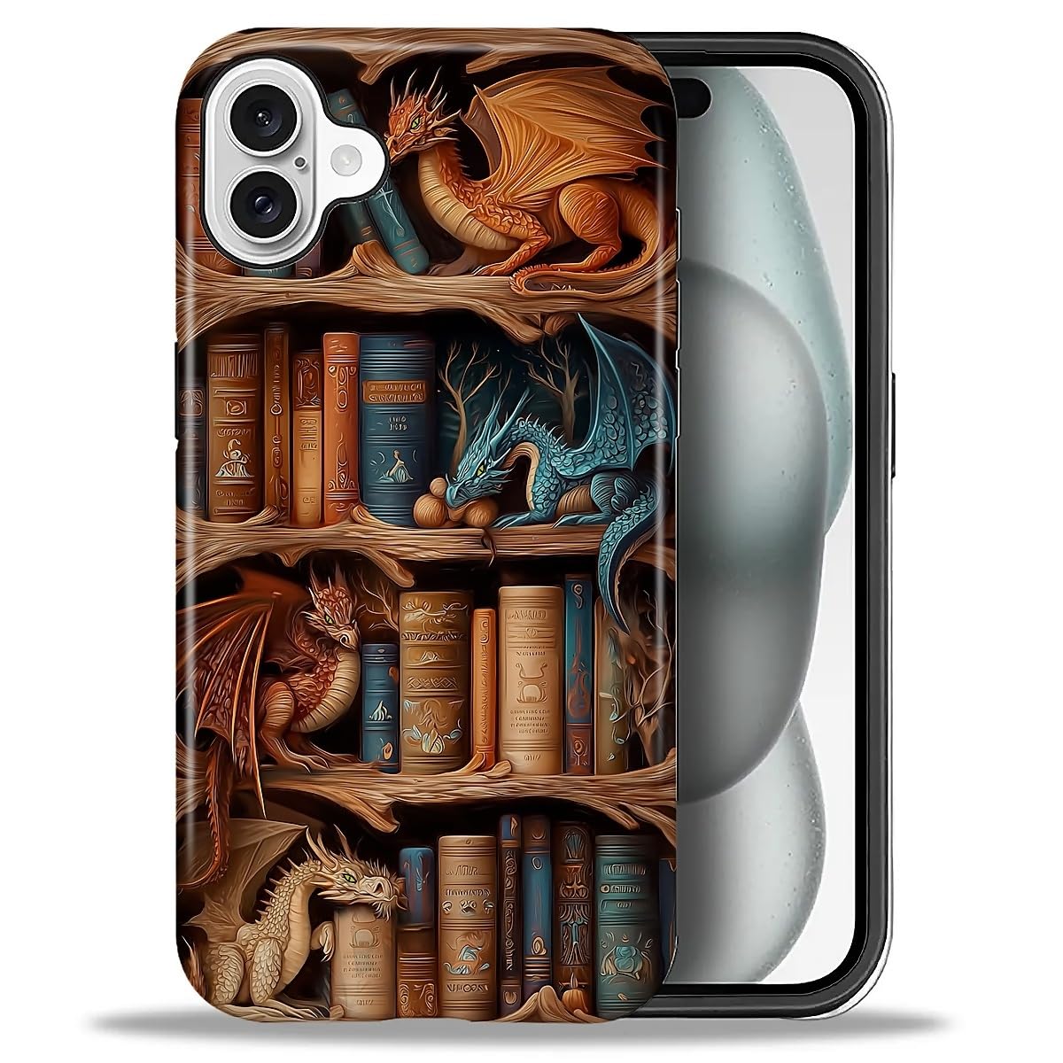 CARLOCA Case for iPhone 16 Pro,Vintage Cat Animal Pet Lover Collage Design Hybrid Dual Protection Soft TPU + Hard PC, Shockproof & Anti-Scratch Cover Men Women Stylish Protective Phone Case