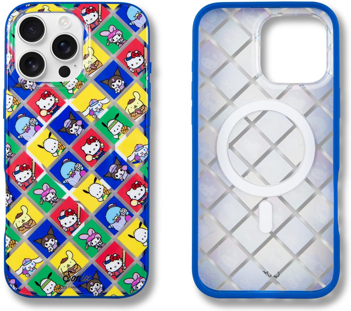 Sonix x Sanrio Case for iPhone 14 Pro Max | Compatible with MagSafe | 10ft Drop Tested | Hello Kitty and Friends Stickers
