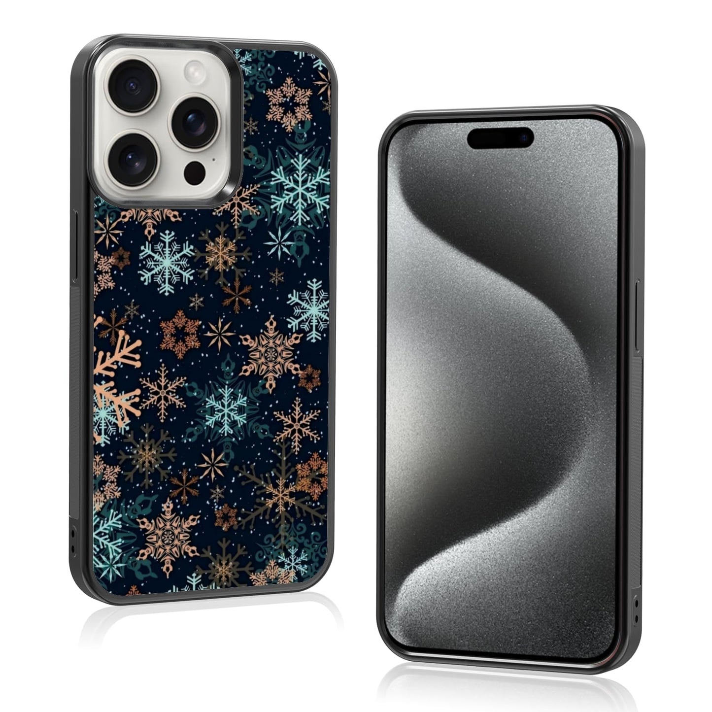 Cute Christmas Tree Bow Phone Case: Kawaii Winter Non-Slip Design Compatible with iPhone 13./14 Case for Women & Girl（14）