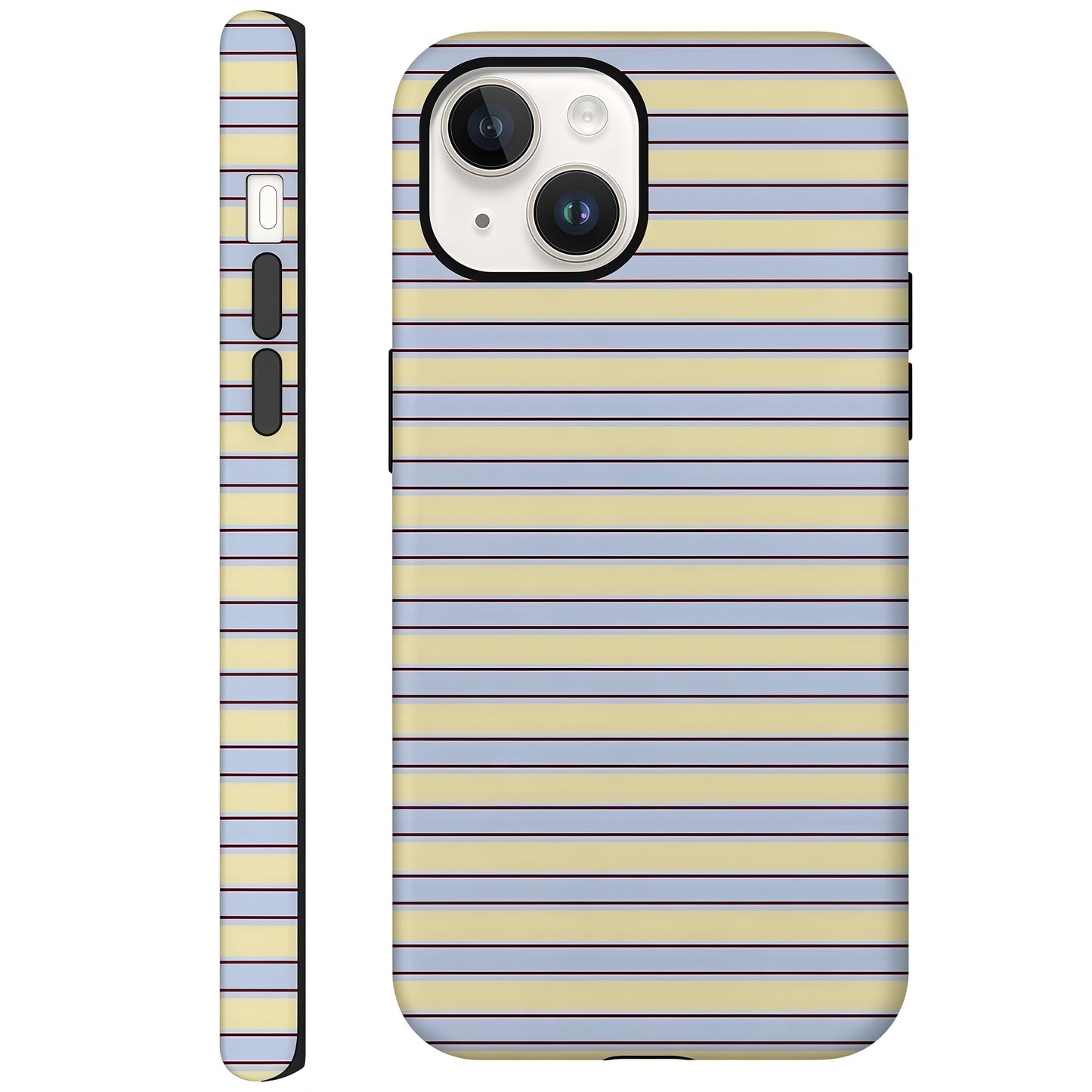 Candlelight Dinner Dog Case for iPhone 12/12 Pro | Hard Hybrid 2-Layer Design, Protective Scratch Resistant Cover for Women Girls