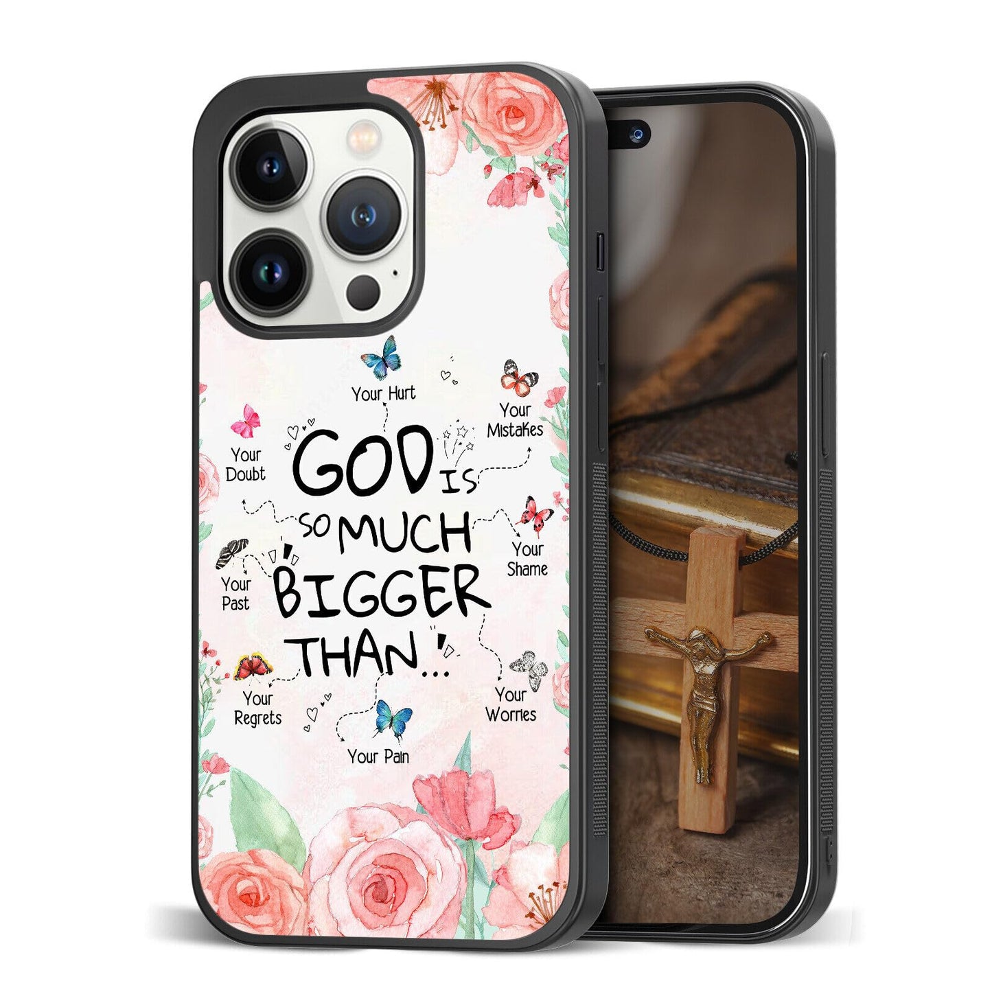 Healing Words for Anxiety Cute Plant Lover Phone Cases for Samsung S A Note Z FILP 3 4 5 6 for iPhone 8 11 12 13 14 15 16 17 Pro Max Plus Mini - Mushroom