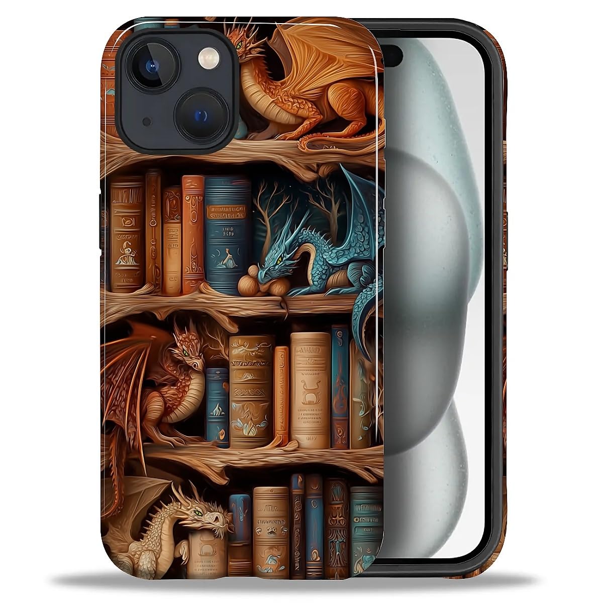 CARLOCA Case for iPhone 16 Pro,Vintage Cat Animal Pet Lover Collage Design Hybrid Dual Protection Soft TPU + Hard PC, Shockproof & Anti-Scratch Cover Men Women Stylish Protective Phone Case