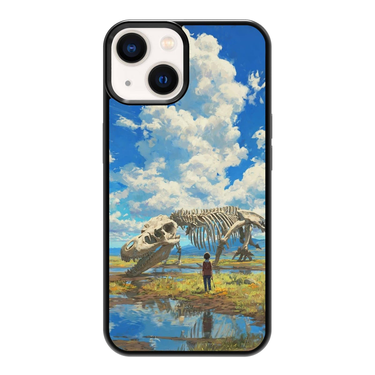 Aesthetic Bookshelf Urban Jungle Potted Plants Botanical Phone Case, Shockproof Protective Cover for iPhone 11 12 13 14 15 16 17 Pro Max Plus Mini XR 7 8 SE