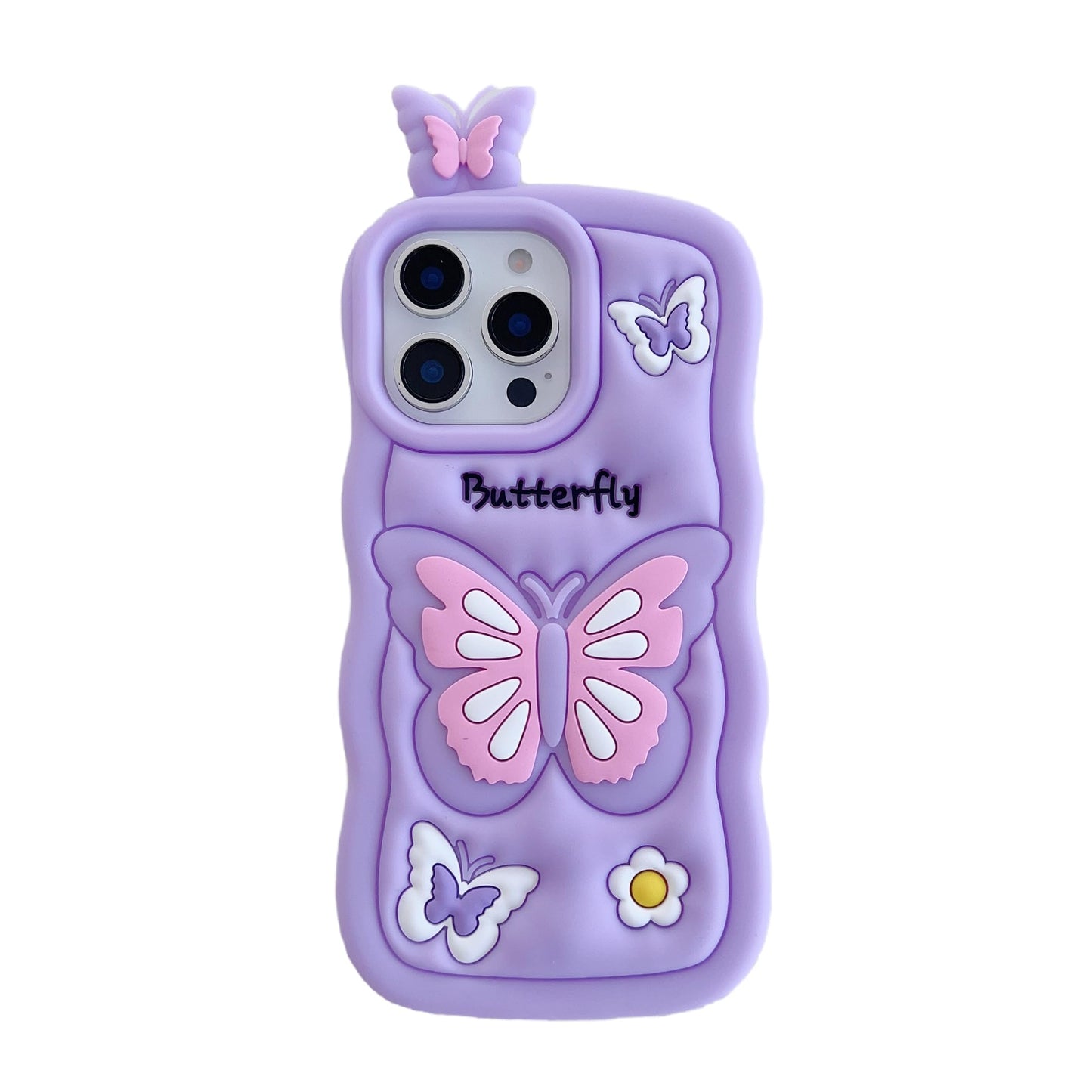 3D Duck Case,Cartoon Cute Kawaii Lovely Character Yellow Duck Shape Kids Teens Girls Women Soft Silicone Case for iPhone 13 Pro/14 Pro/15 Pro 6.1 inch
