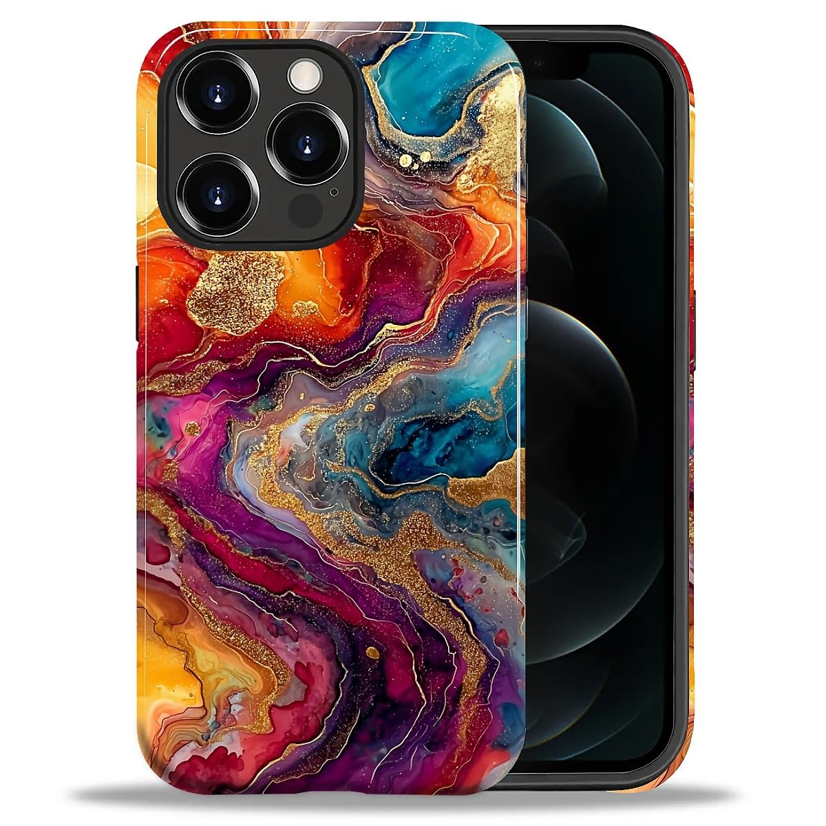 CARLOCA Case for iPhone 16 Pro,Vintage Cat Animal Pet Lover Collage Design Hybrid Dual Protection Soft TPU + Hard PC, Shockproof & Anti-Scratch Cover Men Women Stylish Protective Phone Case