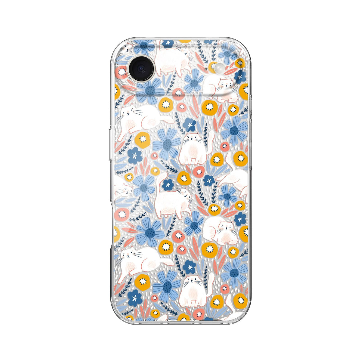 Blingy's for iPhone 17e Case/iPhone 16e Case, Fun Dog Style with Paw Print Pattern Cute Cartoon Animal Design Transparent Soft TPU Protective Clear Case 6.1 inch (Dogs w/Prints)
