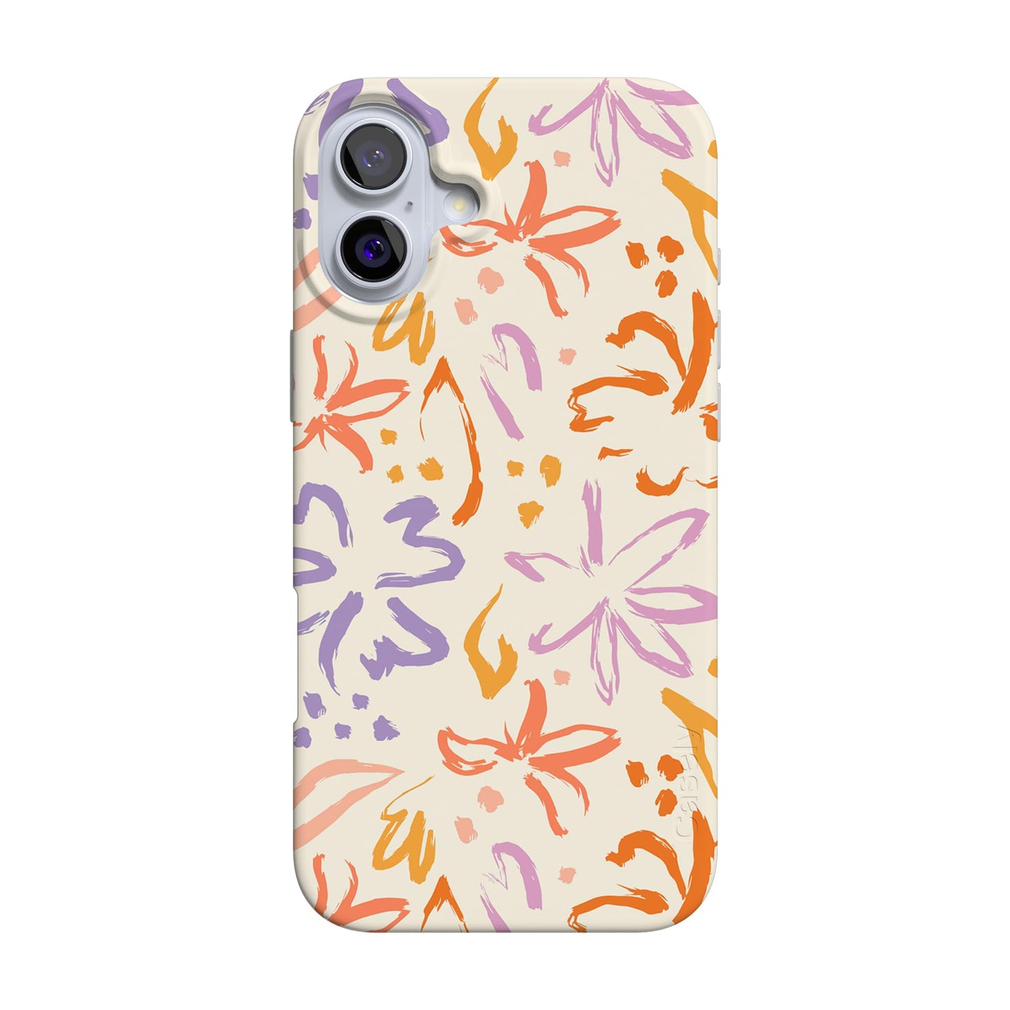 Casely iPhone 16 Case | Chateau Pups | French Dog | Compatible with MagSafe | Classic Ultra Slim Design