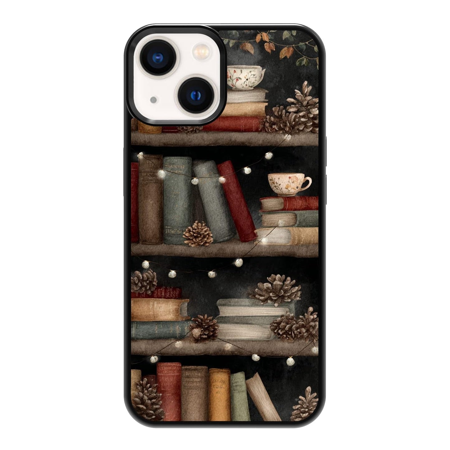 Lush Garden Wildflower Field Green Botanical Nature Aesthetic Phone Case, Shockproof Protective Cover for iPhone 11 12 13 14 15 16 17 Pro Max Plus Mini XR 7 8 SE