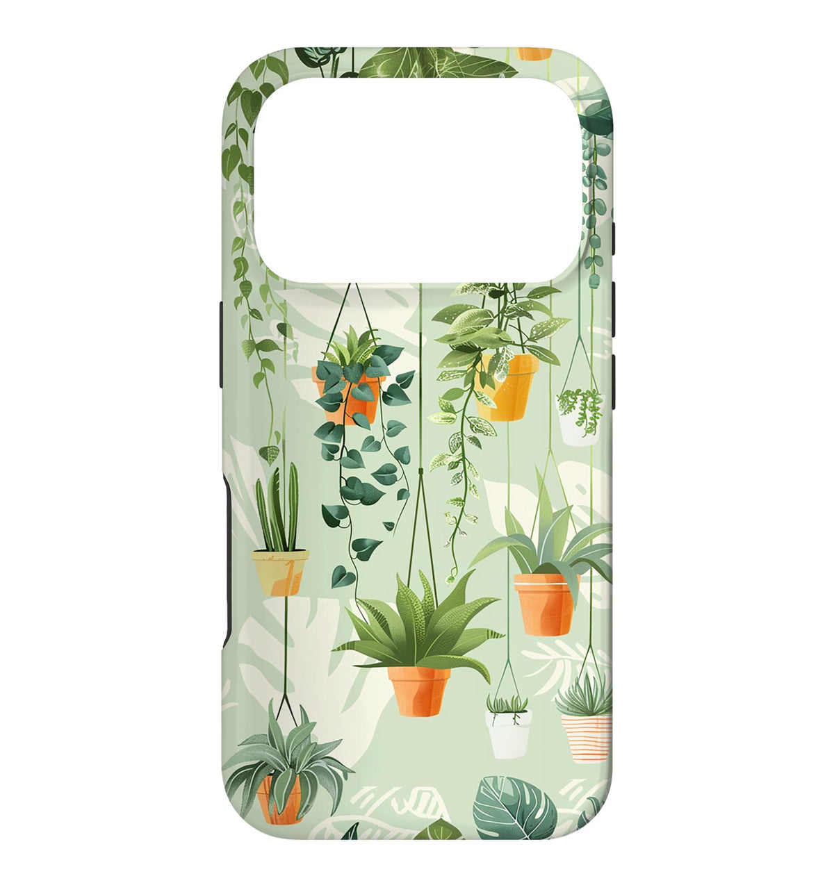 Potted Plants Botanical Gardening Case for iPhone 16