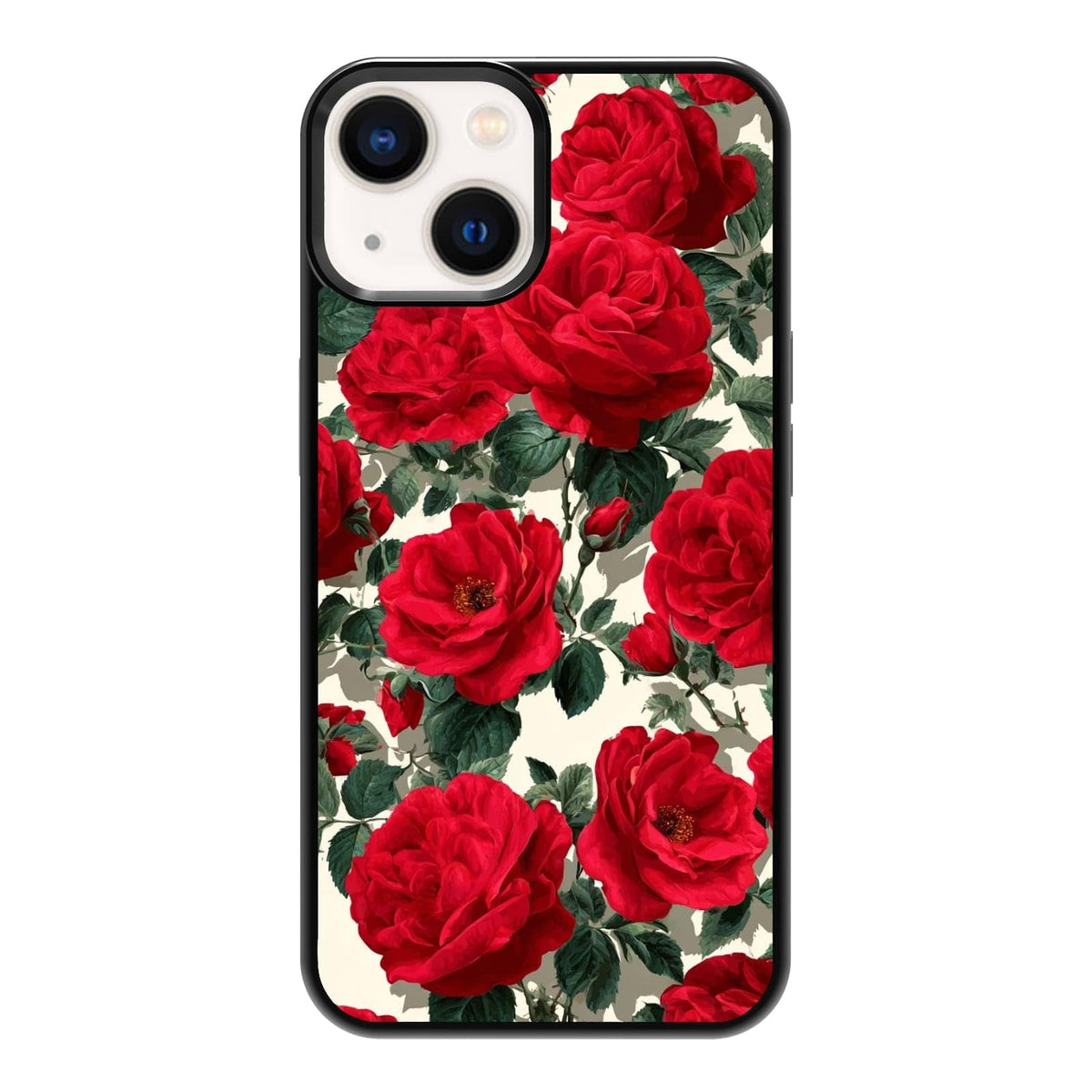 Vintage Green Herb Botanical Leaf Sketch Nature Phone Case, Shockproof Protective Cover for iPhone 11 12 13 14 15 16 17 Pro Max Plus Mini XR 7 8 SE