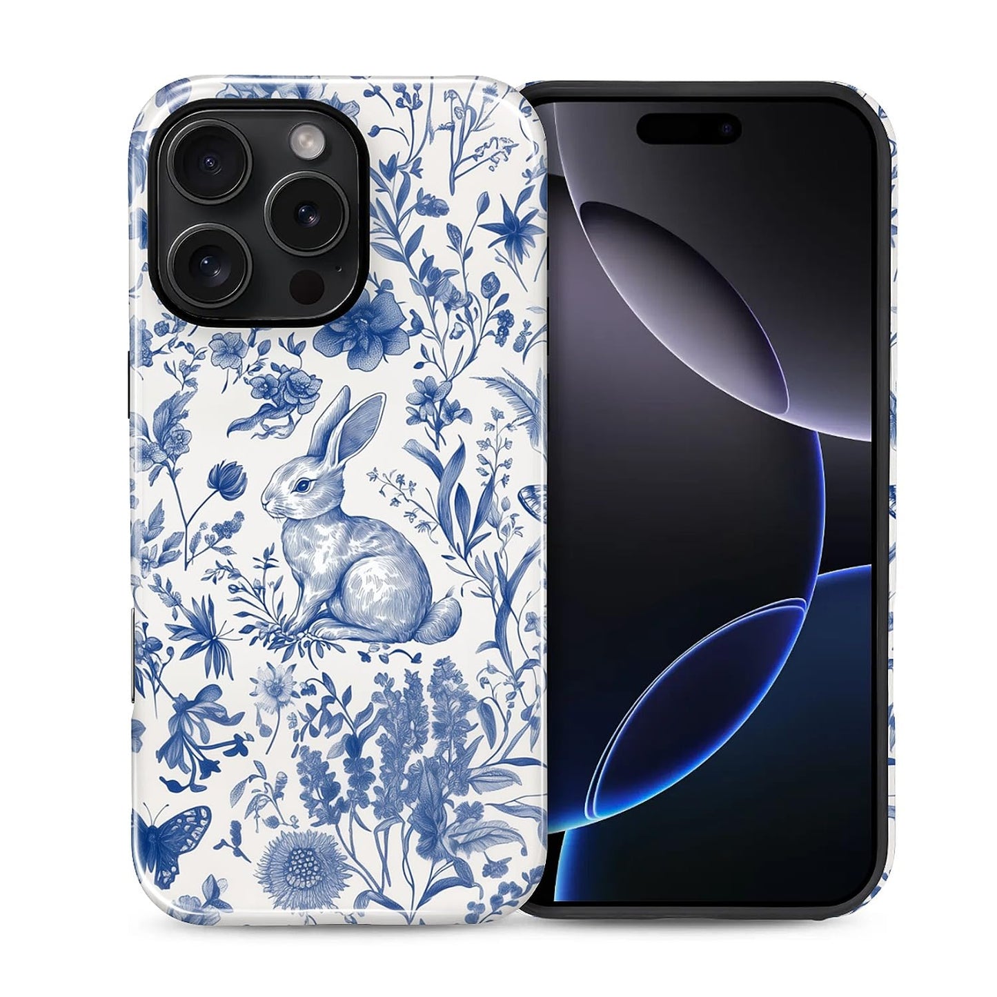 Compatible with iPhone 13 14 Case, Hybrid 2-Layer Case Shockproof Anti-Scratch for Girl Women Boy Men, Plant Collection for iPhone 13 14