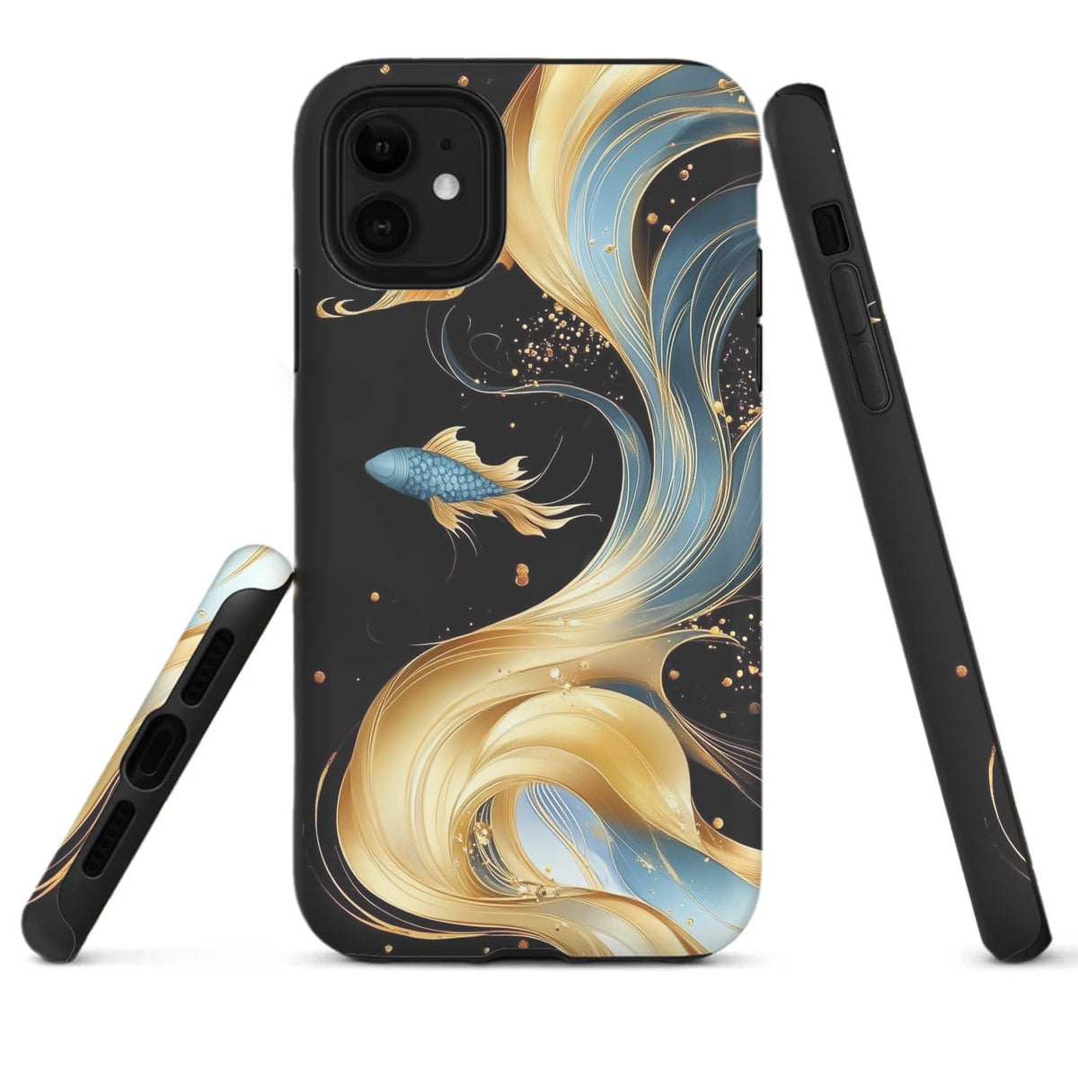 Raindrops Potted Plants Phone Case Compatible with iPhone 16 15 14 13 12 Compatible with Samsung Galaxy S25 S24 S21 Ultra FE S22 Dual Layer Sturdy Shockproof Full Protection