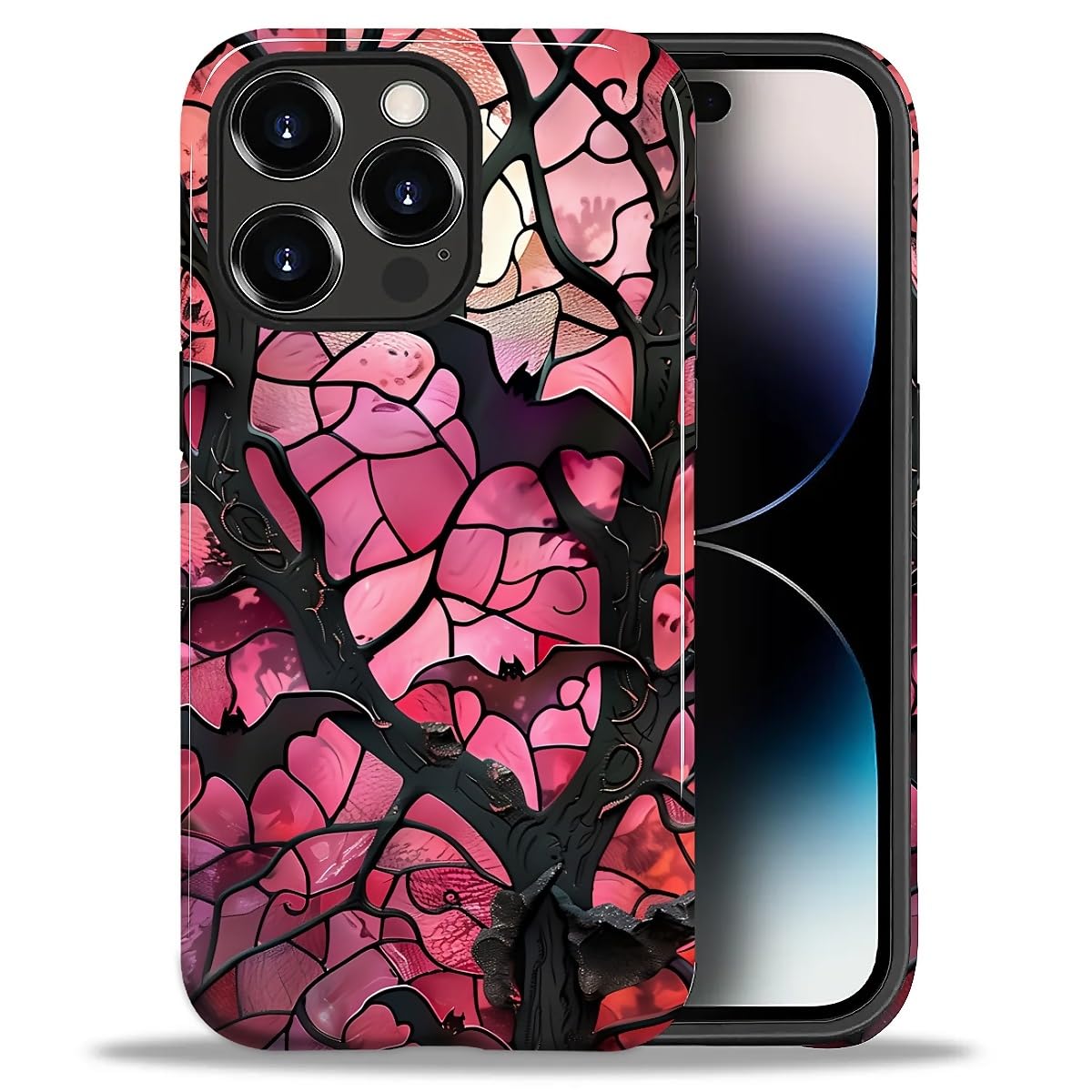 CARLOCA Case for iPhone 16 Pro,Vintage Cat Animal Pet Lover Collage Design Hybrid Dual Protection Soft TPU + Hard PC, Shockproof & Anti-Scratch Cover Men Women Stylish Protective Phone Case