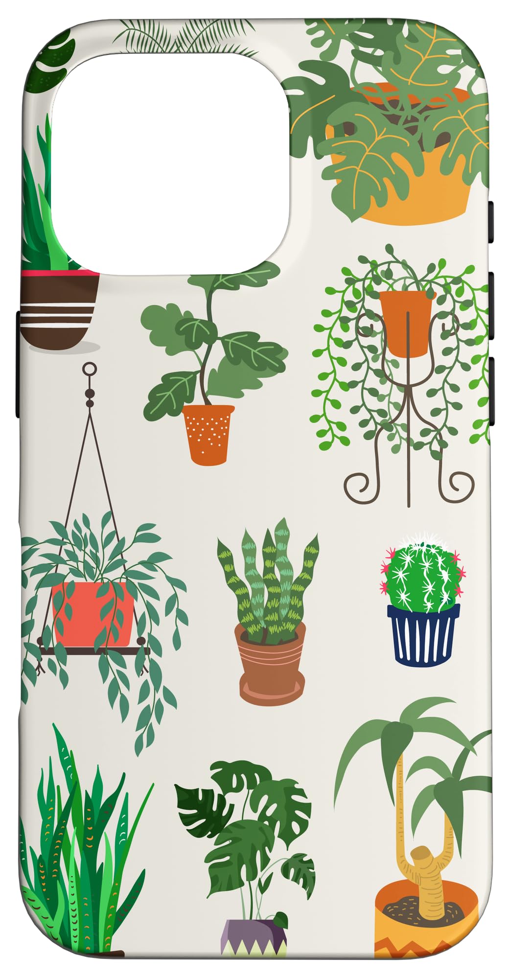 Indoor and Outdoor Plant Illustrations | Boho Nature Art Case for iPhone 14
