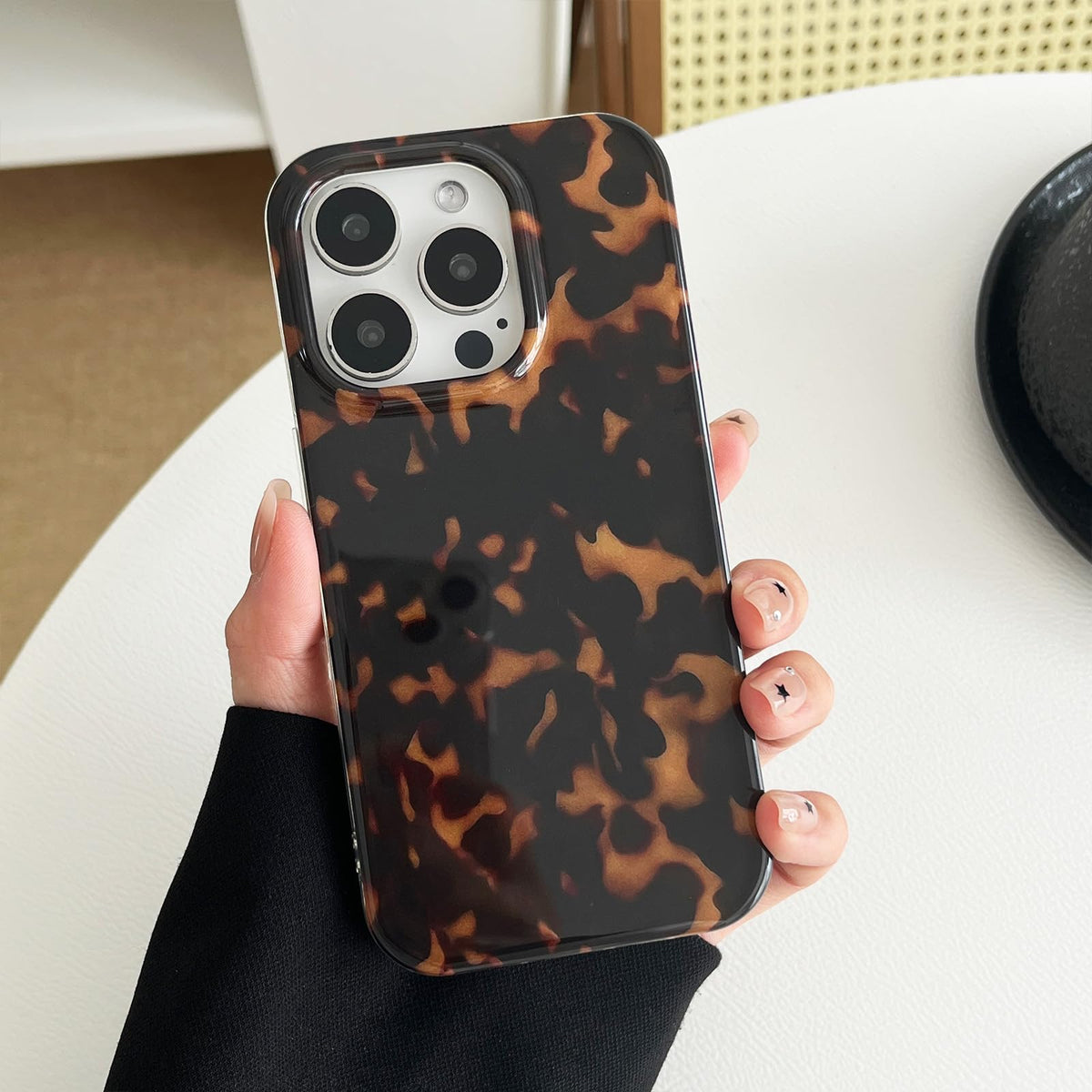 ZTOFERA Cute Aesthetic Case for iPhone 16-Christmas | Drop Protection/Slim and Glossy/Soft TPU Shockproof Phone Cover for Women Girls