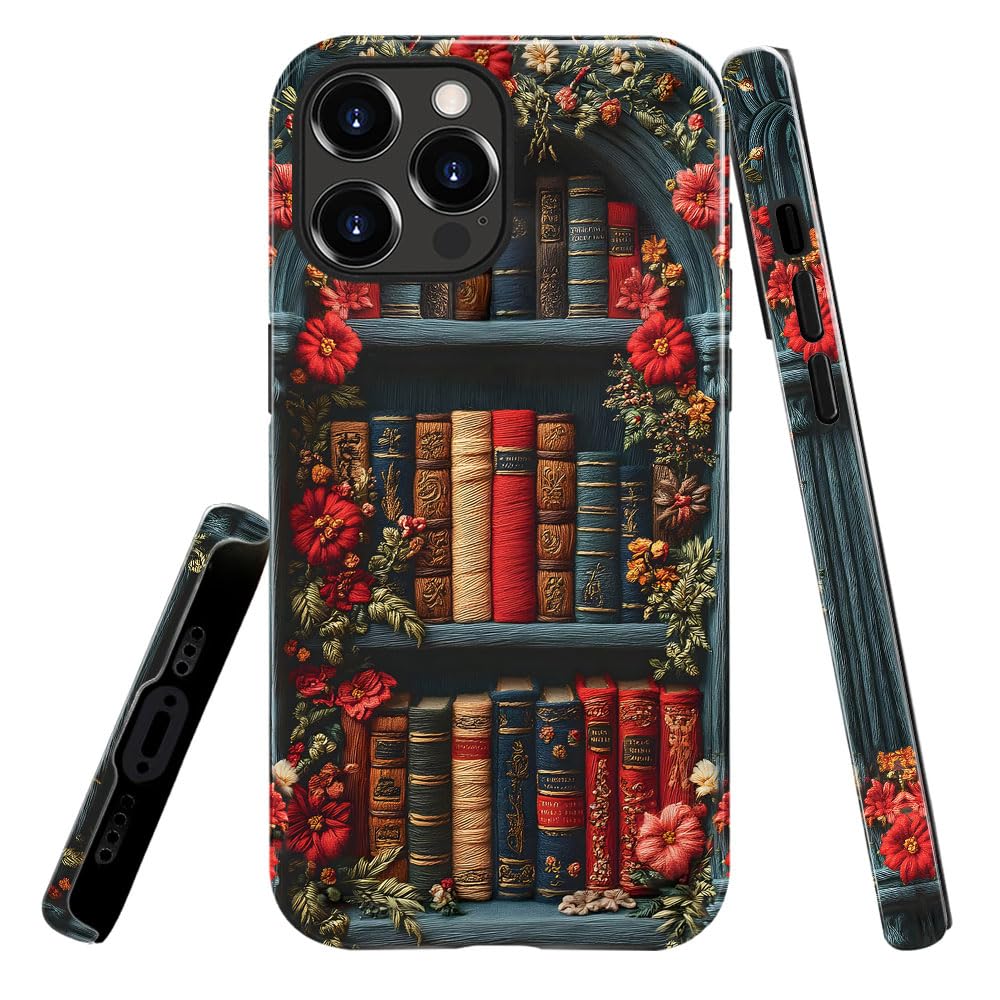 Case for iPhone 14,Christmas 3D Winter Phone Case Slim Silicone Shockproof Cover for Girls Women（Glossy & Durable）