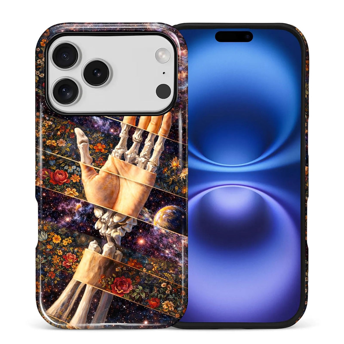 Case Compatible with iPhone 17 Pro,Double Layer Protection, Matte Finish, Anti-Drop and Anti-Fingerprint Armor -Yellow Striped Taco Vacation Sausage Dog Collage