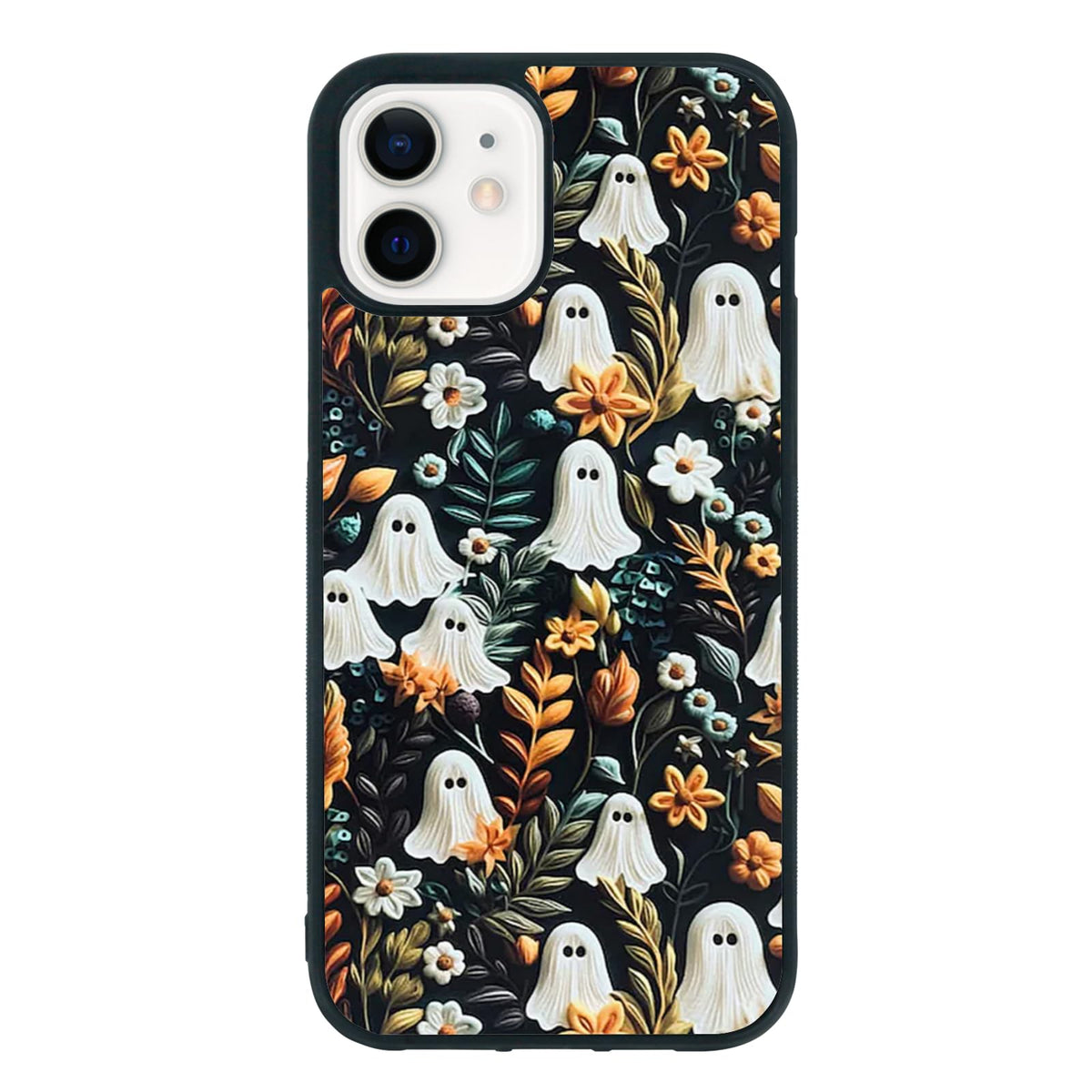 Cute Christmas Tree Bow Phone Case: Kawaii Winter Non-Slip Design Compatible with iPhone 13./14 Case for Women & Girl（14）