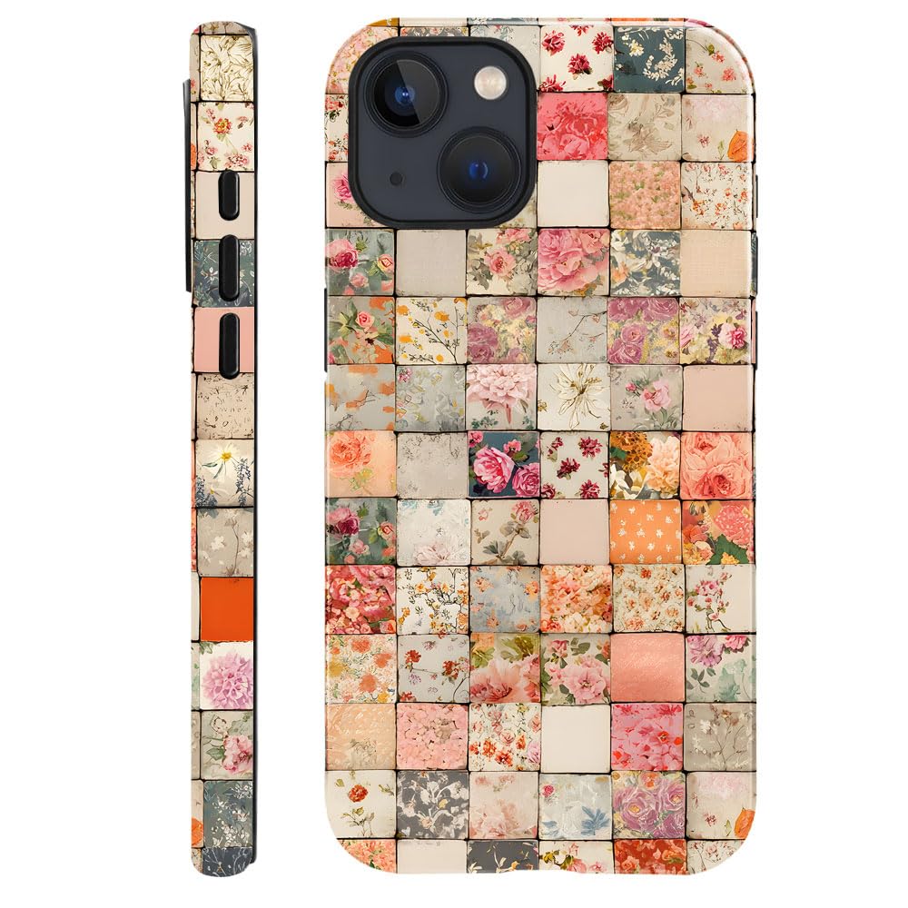 DAIZAG Case Compatible with iPhone 17,Glossy Durable Shock Protection Cover for Girl Women,Christmas Tree Snowflake Pattern