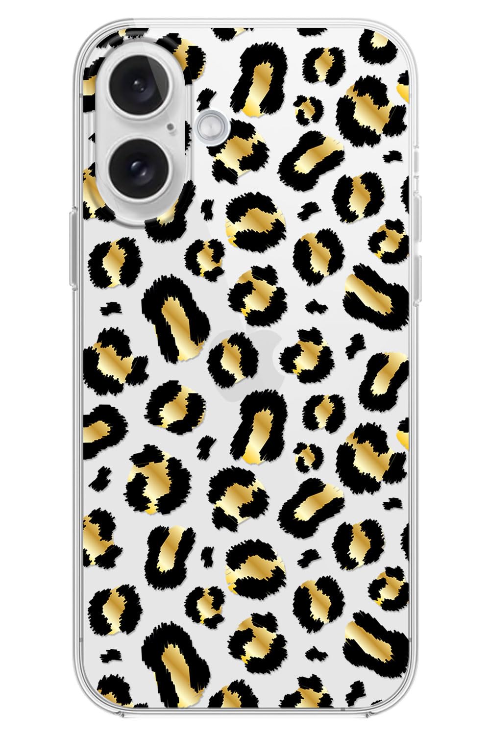Blingy's for iPhone 17 Case, Christmas Tree Snowflake Winter Clear Case | Transparent, Winter Holiday Design, Snowflake Pattern, Christmas Pattern, Merry Christmas, Soft TPU Protective Case 6.3 in