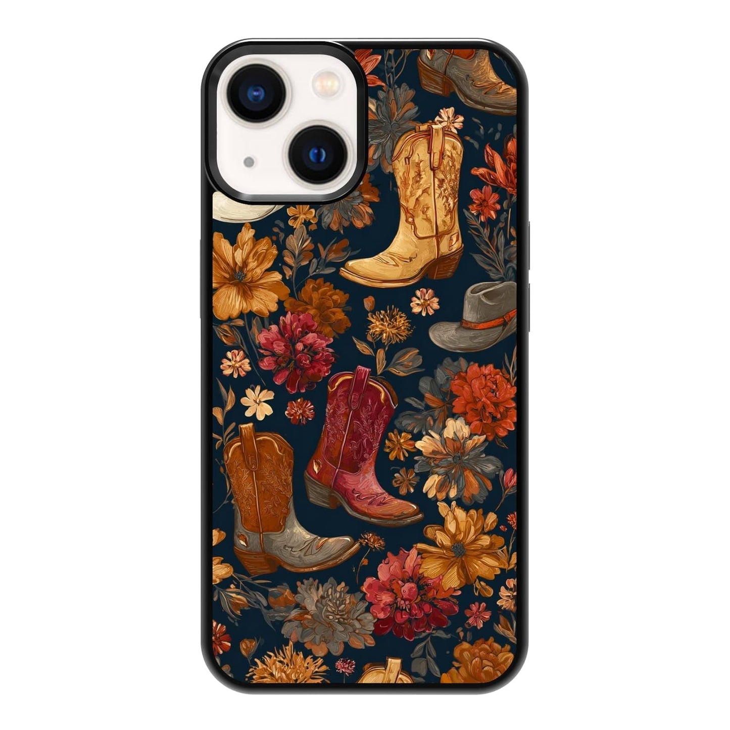 Nature Stained Glass Green Forest Tree Sunlight Phone Case, Shockproof Protective Cover for iPhone 11 12 13 14 15 16 17 Pro Max Plus Mini XR 7 8 SE