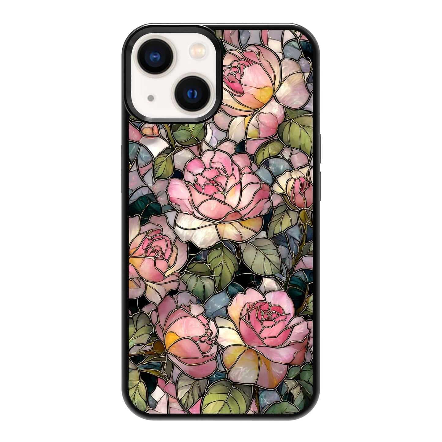 Vintage Black and White Botanical Cactus Agave Desert Nature Phone Case, Shockproof Protective Cover for iPhone 11 12 13 14 15 16 17 Pro Max Plus Mini XR 7 8 SE