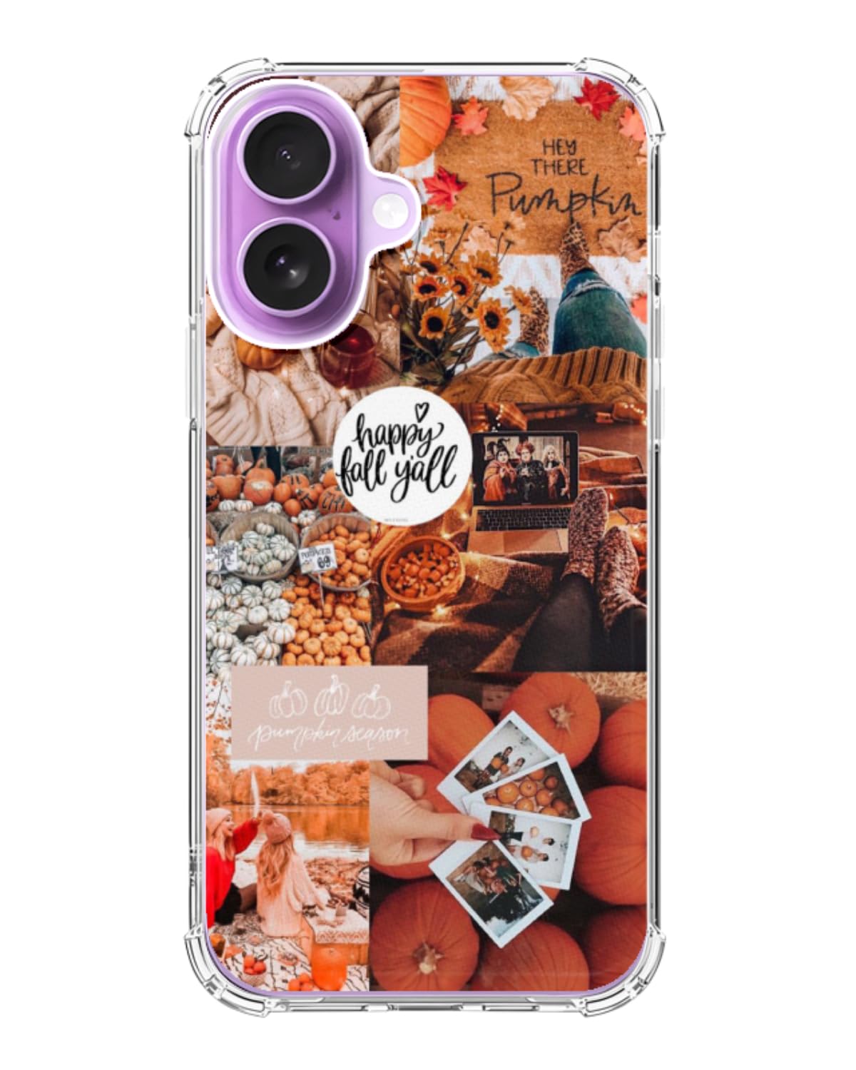 Water Lily Pond Black Cat Phone Case Compatible with iPhone 17, Cute Cat Painting Phone Cover for iPhone 17
