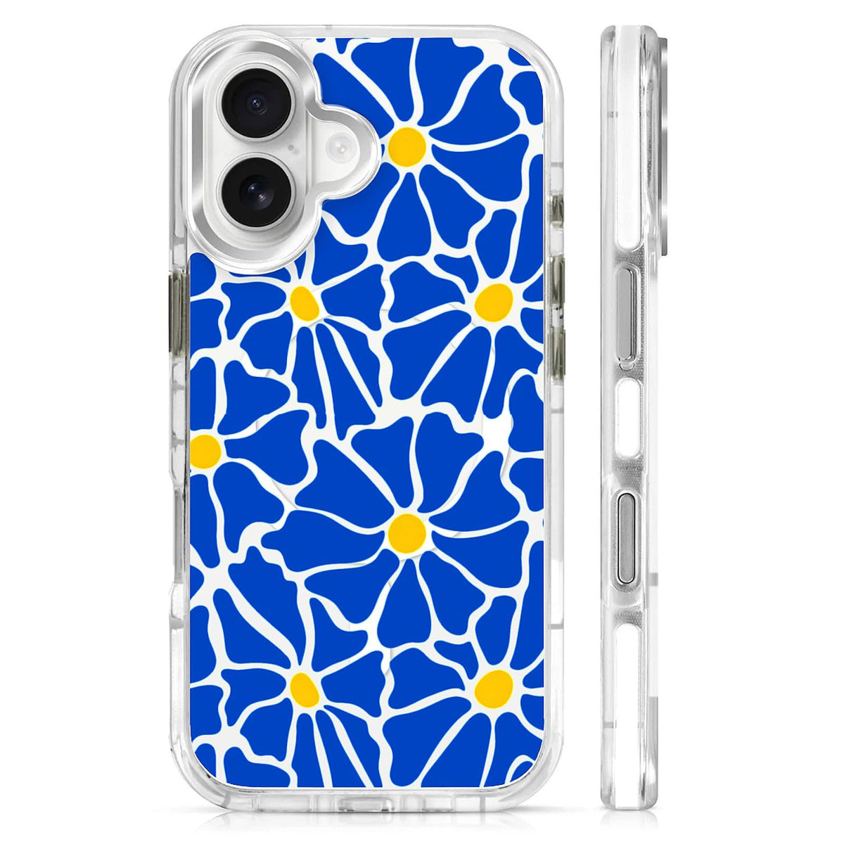 for iPhone 15 Case,Compatible with MagSafe,The Transparent TPU Silicone Protects The Phone Case from Drops, Slips and Fingerprints.Blue Ocean Whale Shark Octopus Turtle Collage