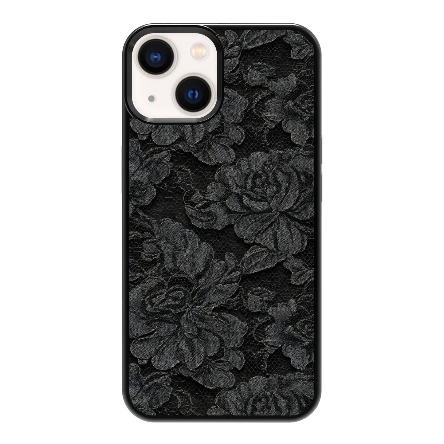 Lush Tropical Monstera Leaves Black Cat Botanical Art Phone Case, Shockproof Protective Cover for iPhone 11 12 13 14 15 16 17 Pro Max Plus Mini XR 7 8 SE