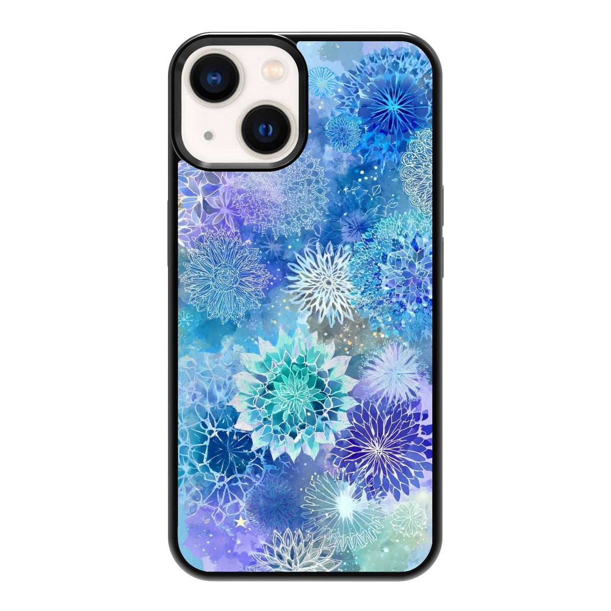 Four Seasons Tree of Life Watercolor Nature Phone Case, Shockproof Protective Cover for iPhone 11 12 13 14 15 16 17 Pro Max Plus Mini XR 7 8 SE