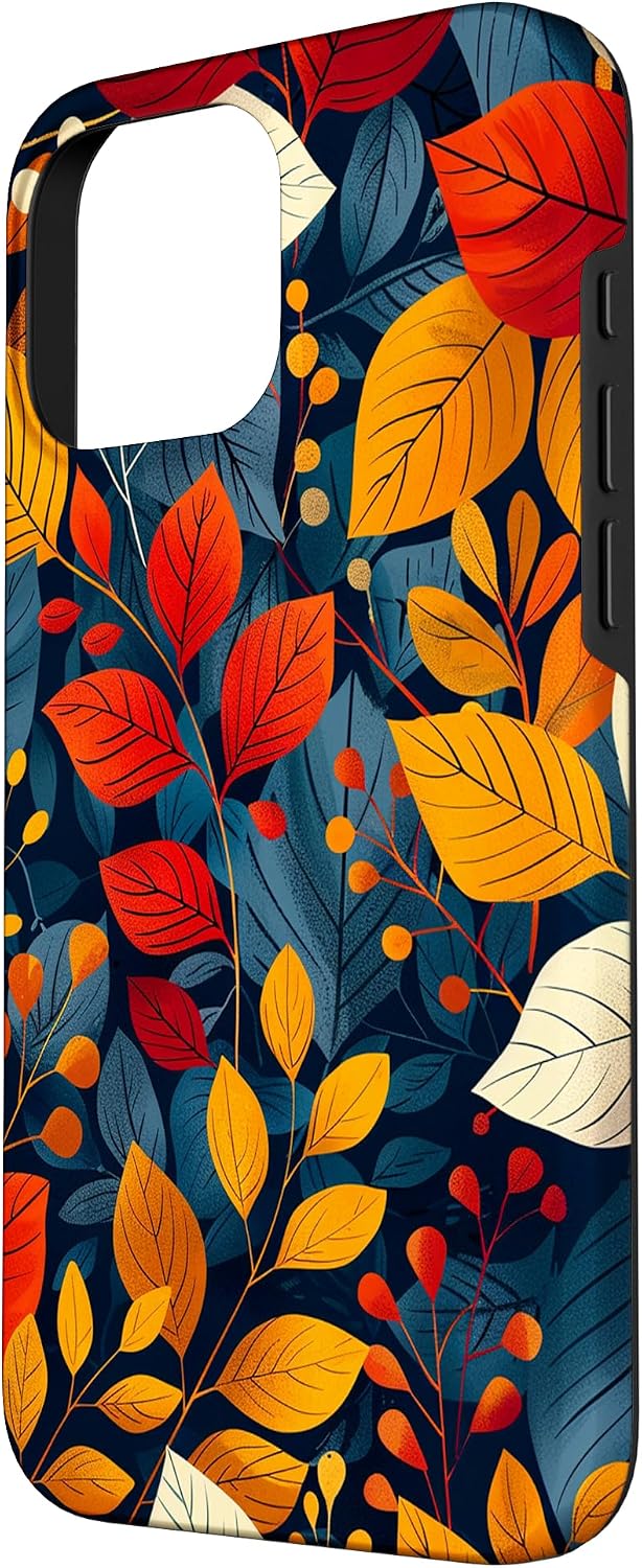 Leaves Pattern Plants Case for iPhone 16 Pro Max