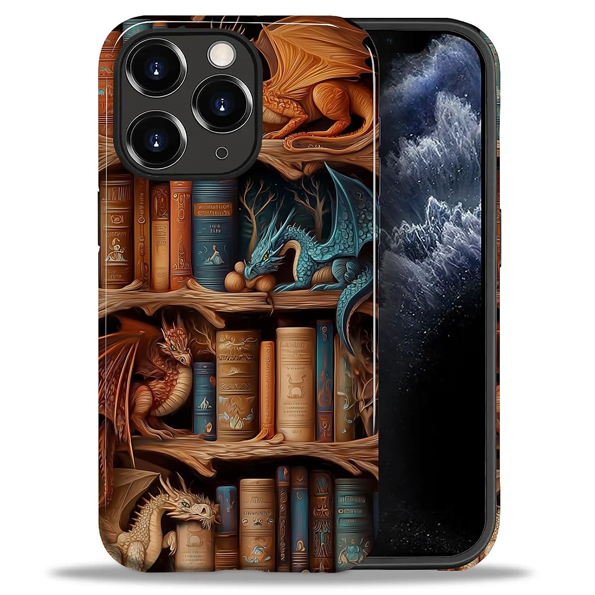 CARLOCA Case for iPhone 16 Pro,Vintage Cat Animal Pet Lover Collage Design Hybrid Dual Protection Soft TPU + Hard PC, Shockproof & Anti-Scratch Cover Men Women Stylish Protective Phone Case