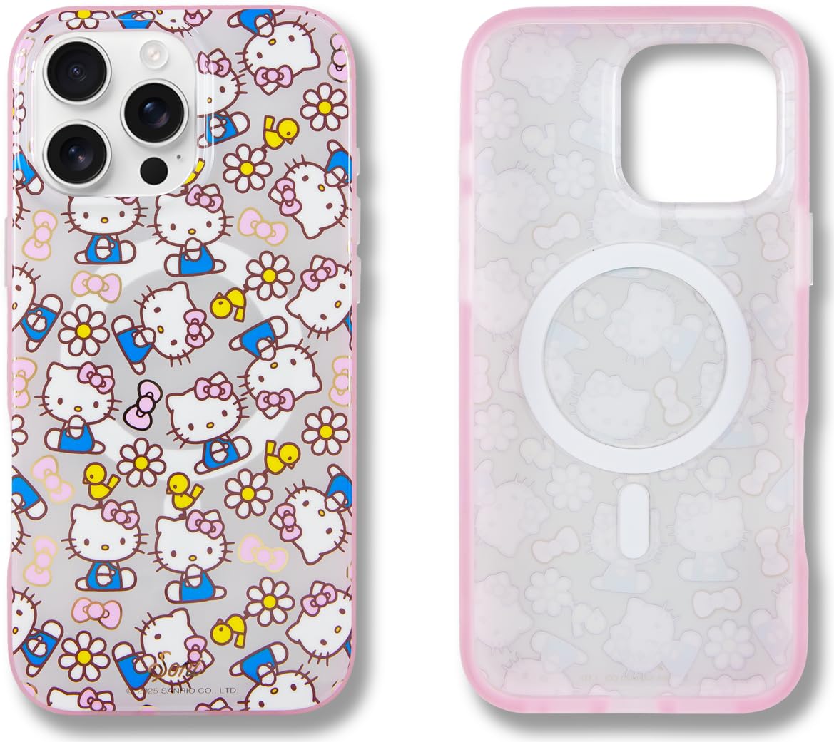 Sonix x Sanrio Case for iPhone 14 Pro Max | Compatible with MagSafe | 10ft Drop Tested | Hello Kitty and Friends Stickers