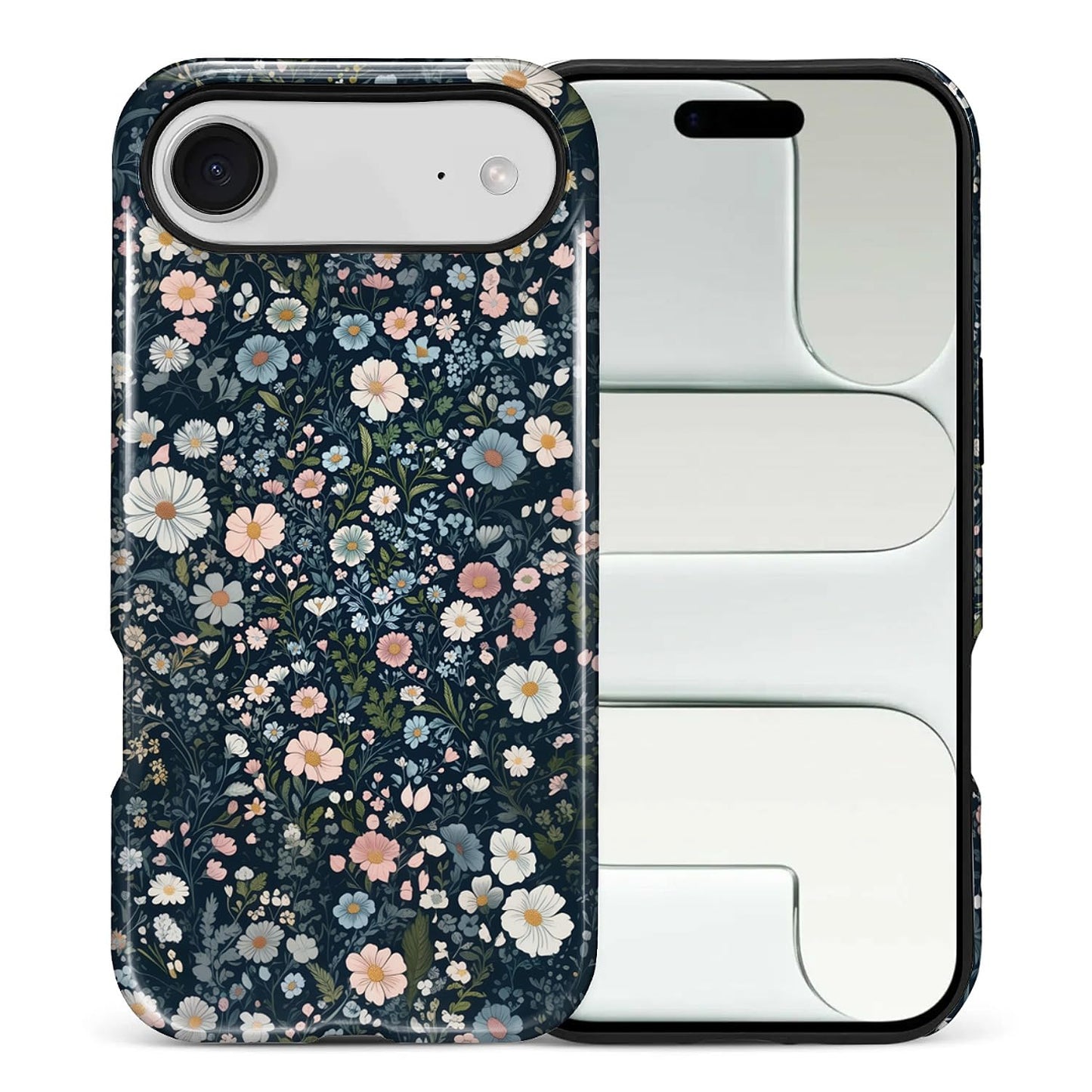 Compatible with iPhone 13 14 Case, Hybrid 2-Layer Case Shockproof Anti-Scratch for Girl Women Boy Men, Plant Collection for iPhone 13 14
