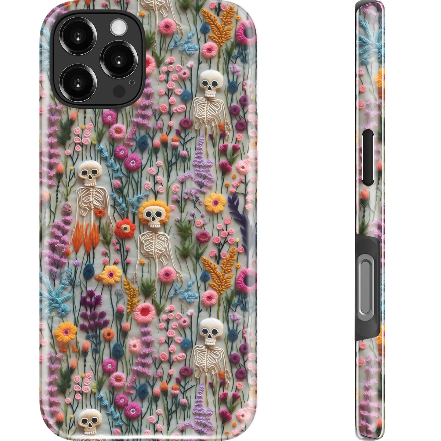 Goodon for iPhone 15 Pro Max Case, Cute Preppy Floral, MagSafe Compatible | Dual-Layer Hard Shell & Silicone, Wireless Charging, Slim Fit Phone Cover with Wildflower Designs for Women Girls