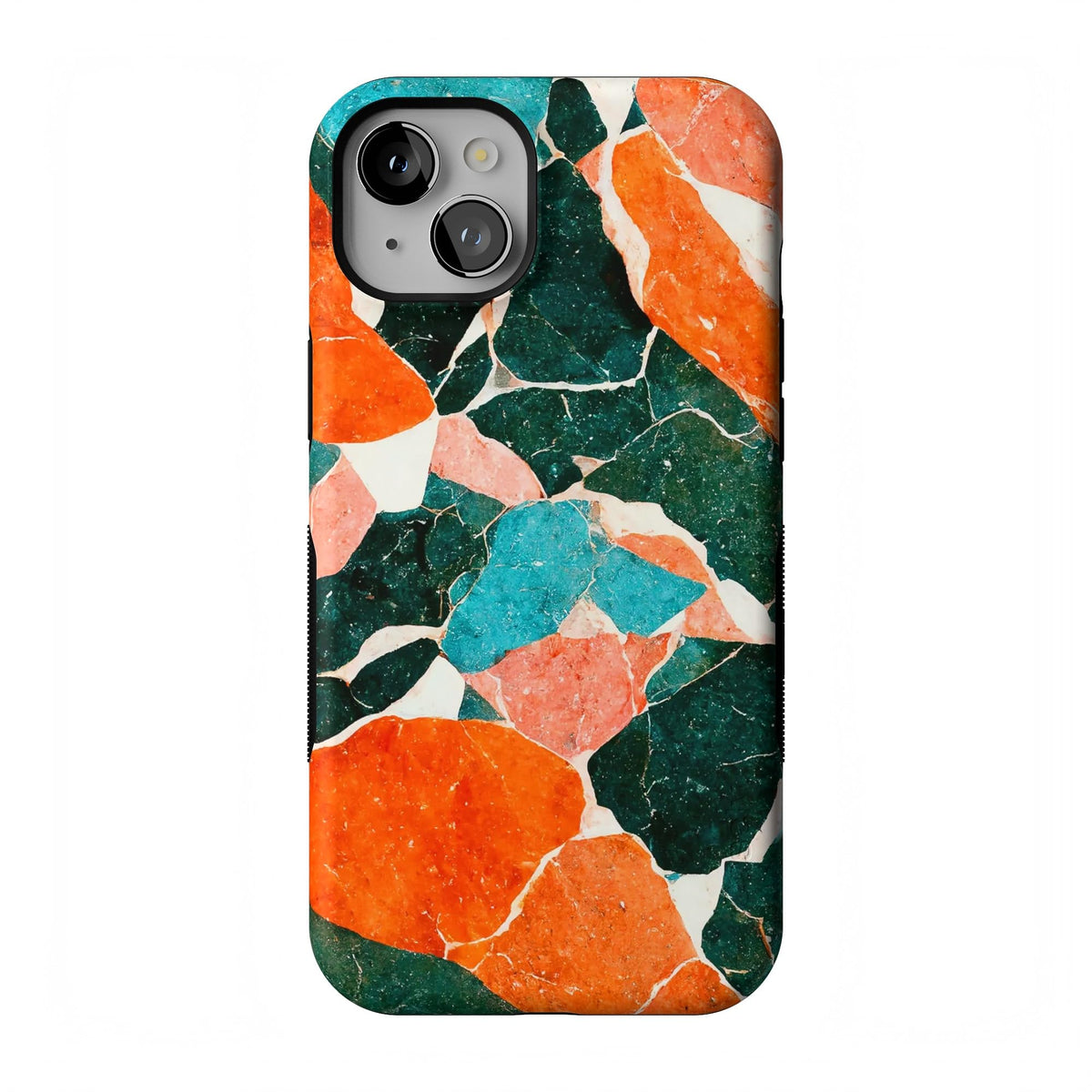 Casely iPhone 15 Case | Hanging Around | Potted Plants Floral | Bold Protective Design | Compatible with MagSafe