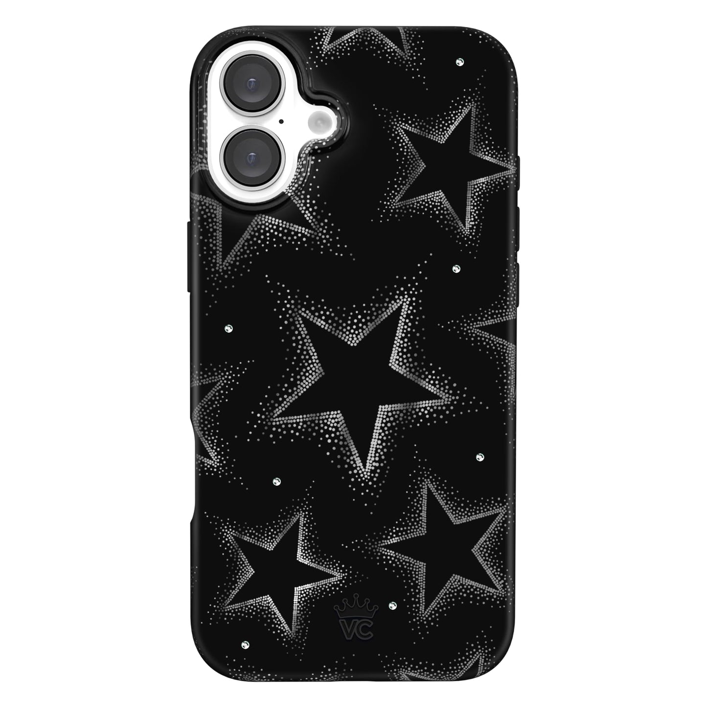 VELVET CAVIAR Christmas Phone Case for iPhone 16 - Compatible with MagSafe [10ft Drop Tested] - Holiday Peppermint Glitter Winter Theme