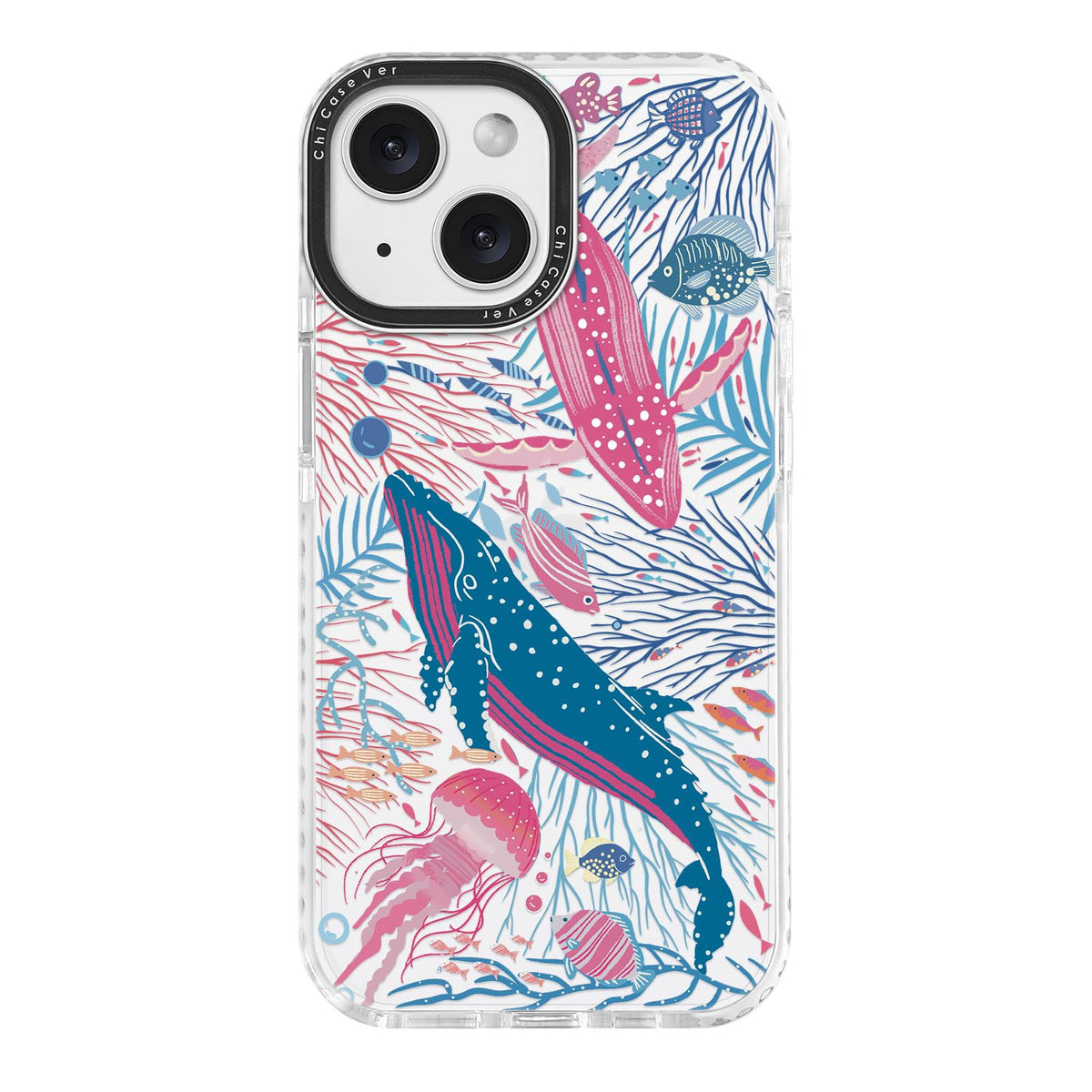 for iPhone 13 & iPhone 14 Case, Watercolor Siamese Cat Daisy Pattern with Blue Eyes, Military-Grade Drop Protection, Cute Pet Soft TPU Protective Cover with Camera Control for Girls Teens