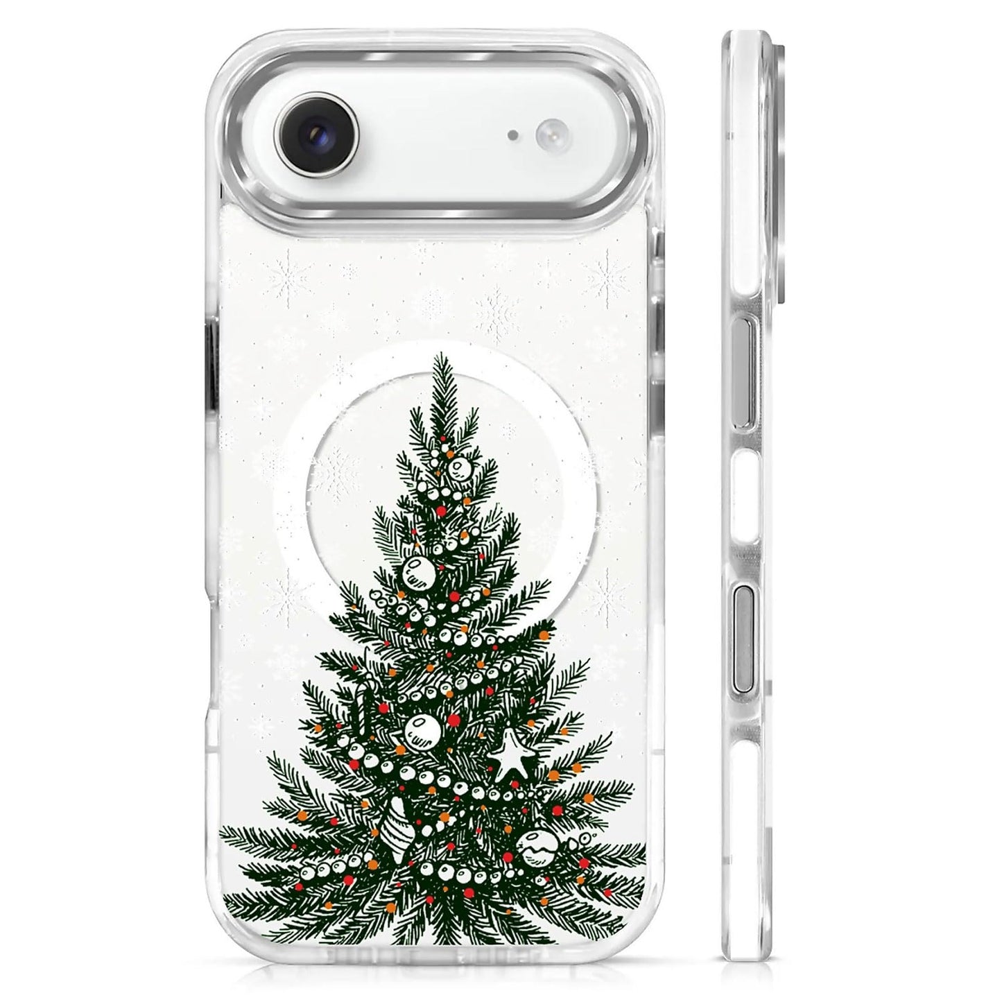 for iPhone 15 Case,Compatible with MagSafe,The Transparent TPU Silicone Protects The Phone Case from Drops, Slips and Fingerprints.Blue Ocean Whale Shark Octopus Turtle Collage