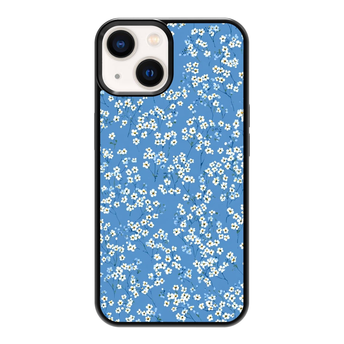 Elegant Forest Green Botanical Leaf and Plant Illustration Phone Case, Shockproof Protective Cover for iPhone 11 12 13 14 15 16 17 Pro Max Plus Mini XR 7 8 SE