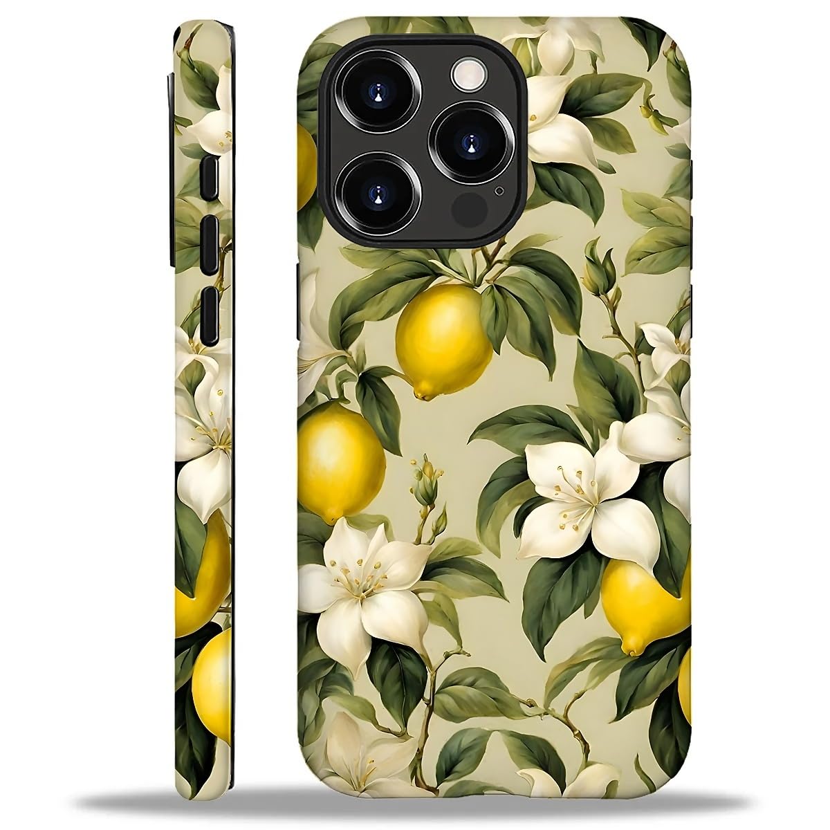 Case for iPhone 16 Pro Max,Aesthetic Frog Pond Splice Exquisitely Pattern Double Protective Phone Cover Cases Soft Silicone for iPhone 16 Pro Max