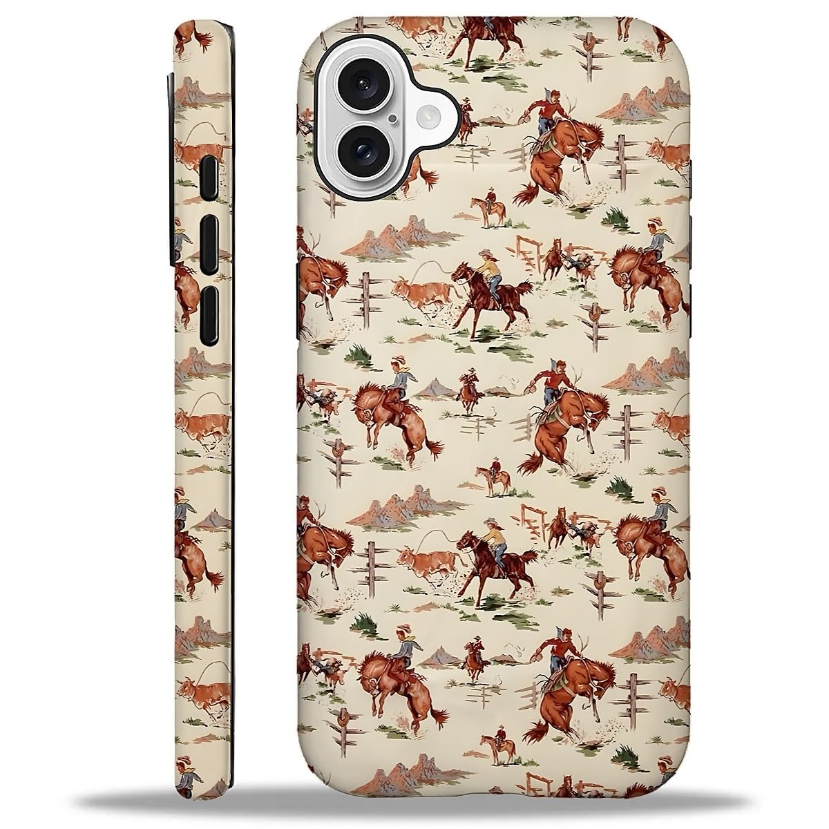 Case for iPhone 16 Pro Max,Aesthetic Frog Pond Splice Exquisitely Pattern Double Protective Phone Cover Cases Soft Silicone for iPhone 16 Pro Max
