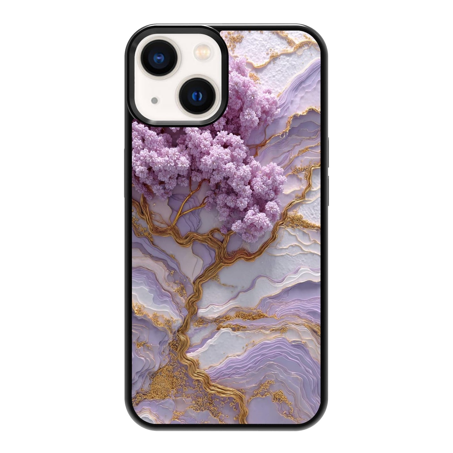 Elegant Forest Green Botanical Leaf and Plant Illustration Phone Case, Shockproof Protective Cover for iPhone 11 12 13 14 15 16 17 Pro Max Plus Mini XR 7 8 SE