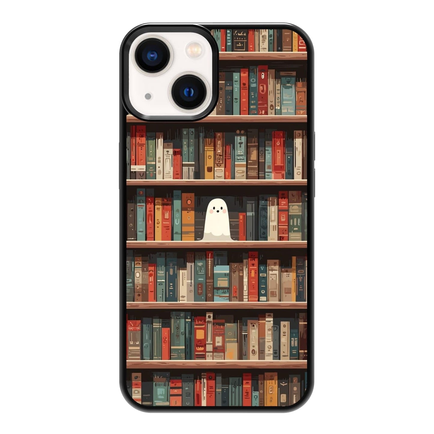Nature Stained Glass Green Forest Tree Sunlight Phone Case, Shockproof Protective Cover for iPhone 11 12 13 14 15 16 17 Pro Max Plus Mini XR 7 8 SE